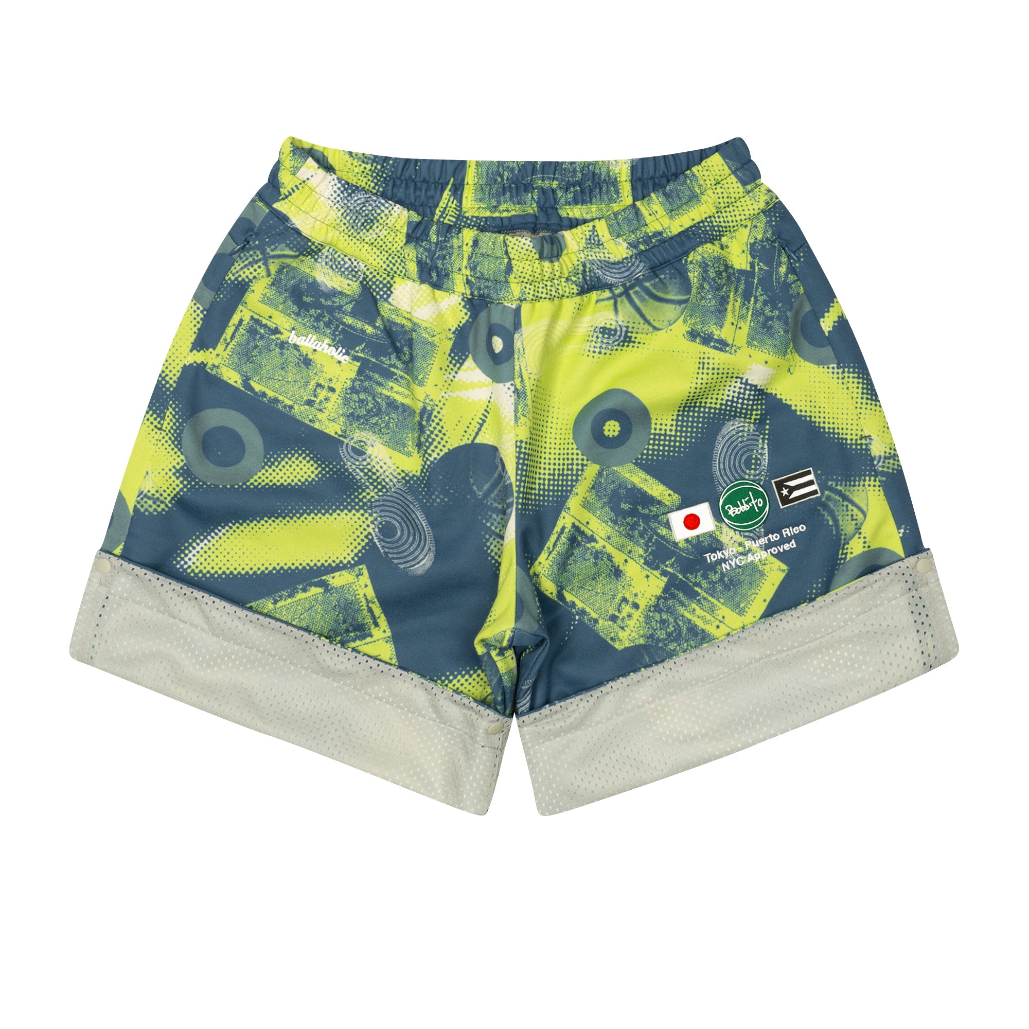 ウェア Bobbito x ballaholic Hybrid Sweat Shorts Bobbito x ballaholic 1990/2023 Hybrid Sweat Shorts (gold
