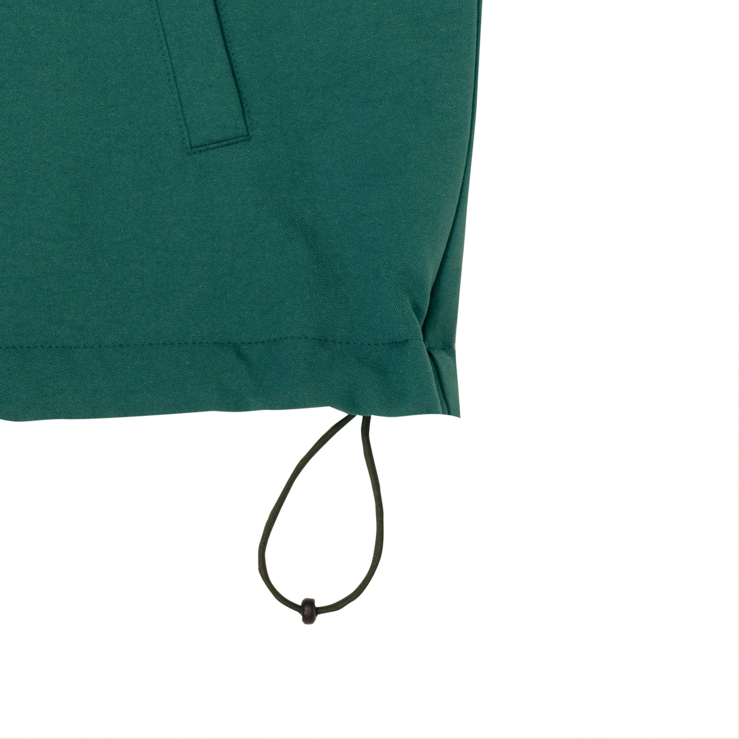 Shell Over Zip Parka (dark green)