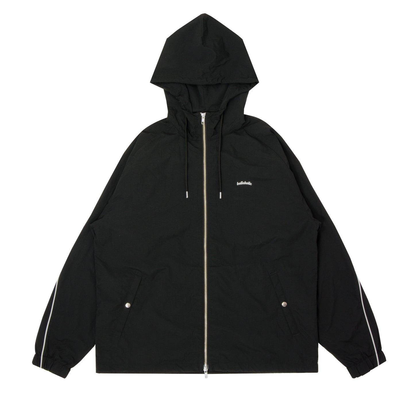 STREETMOVE Nylon Full Zip Jacket (black)