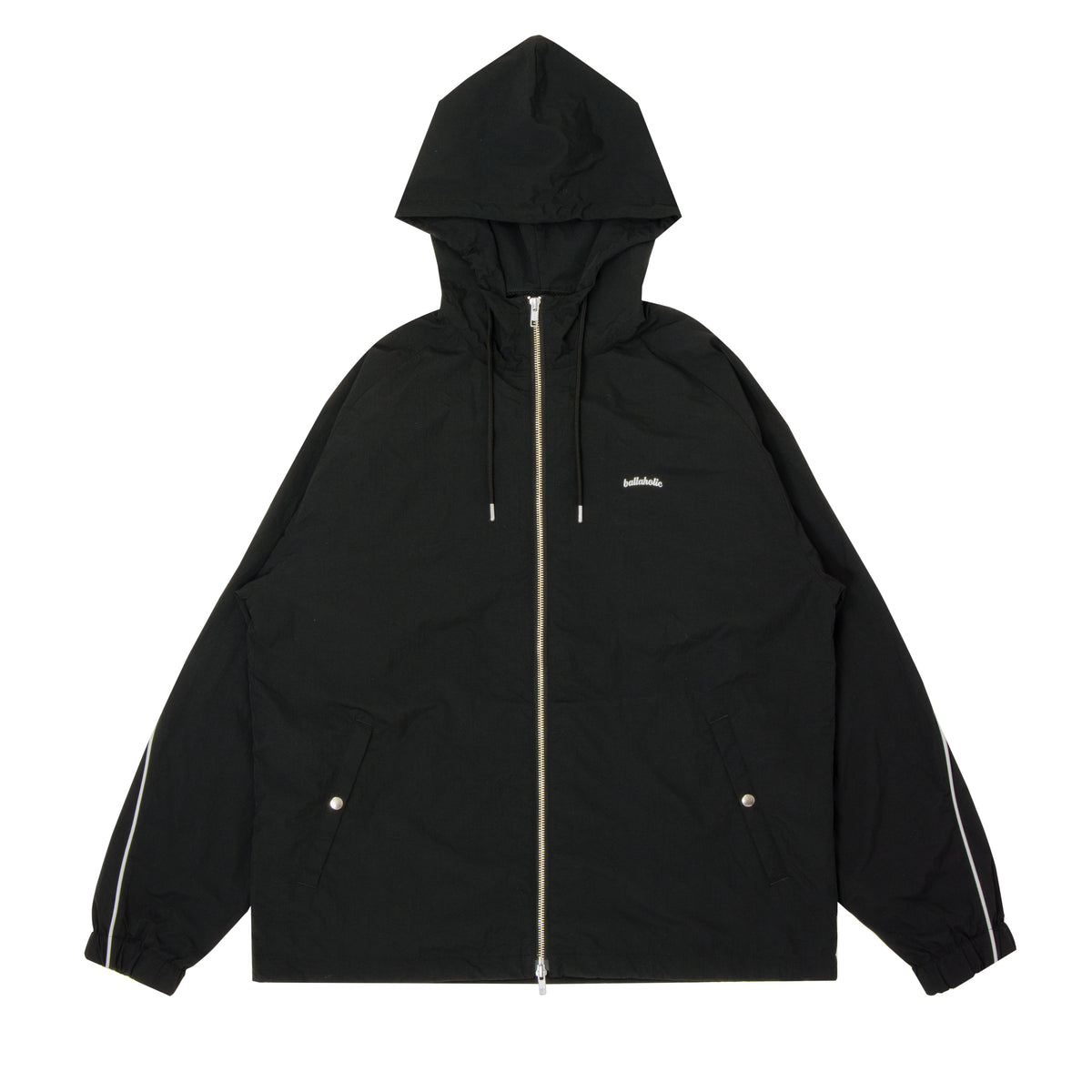 STREETMOVE Nylon Full Zip Jacket (black) – ballaholicオンライン 