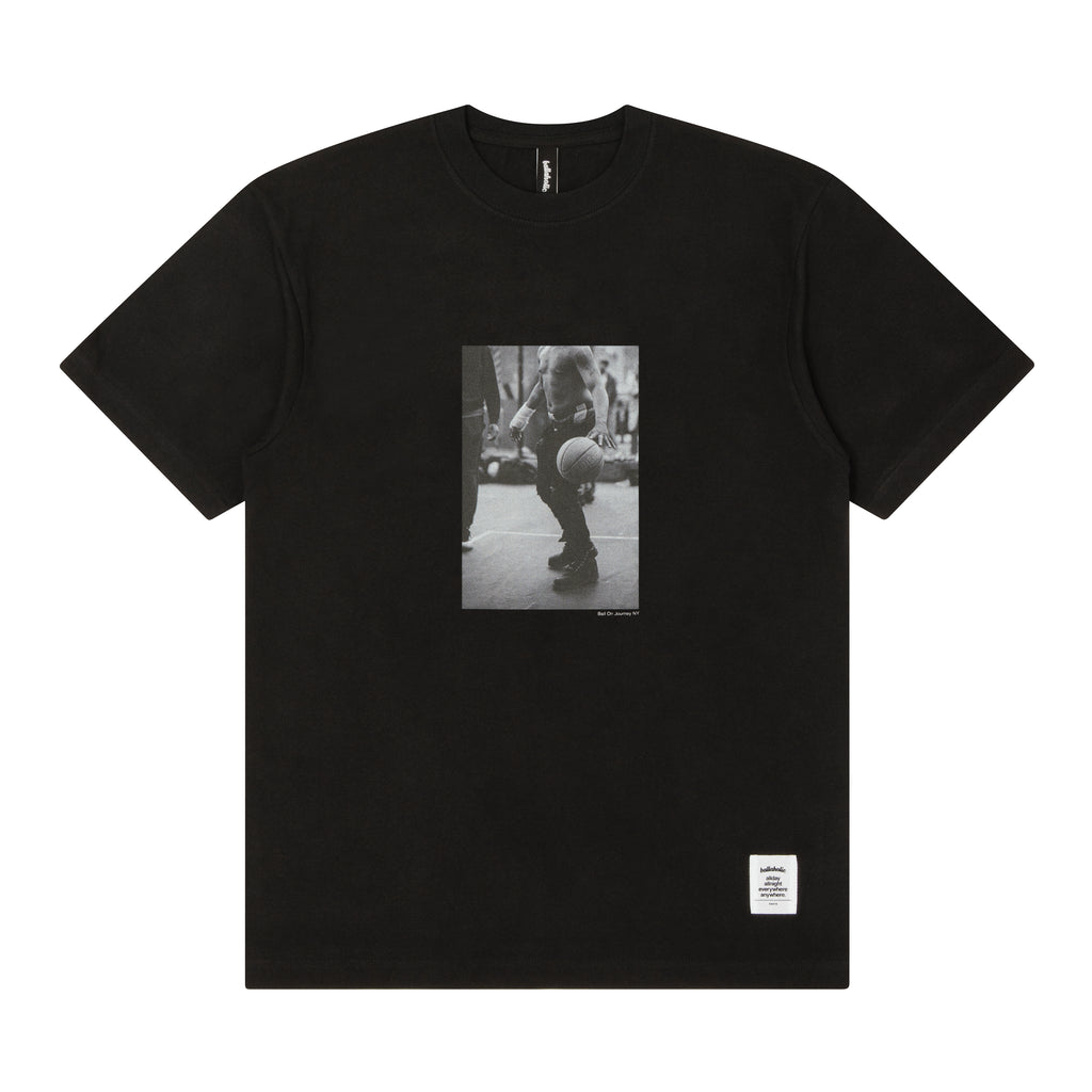 Photo Tee -in NY- (black) – ballaholicオンラインショップ