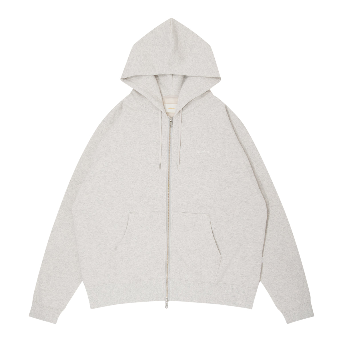Small Logo Sweat Full Zip Hoodie (ash) – ballaholicオンラインショップ
