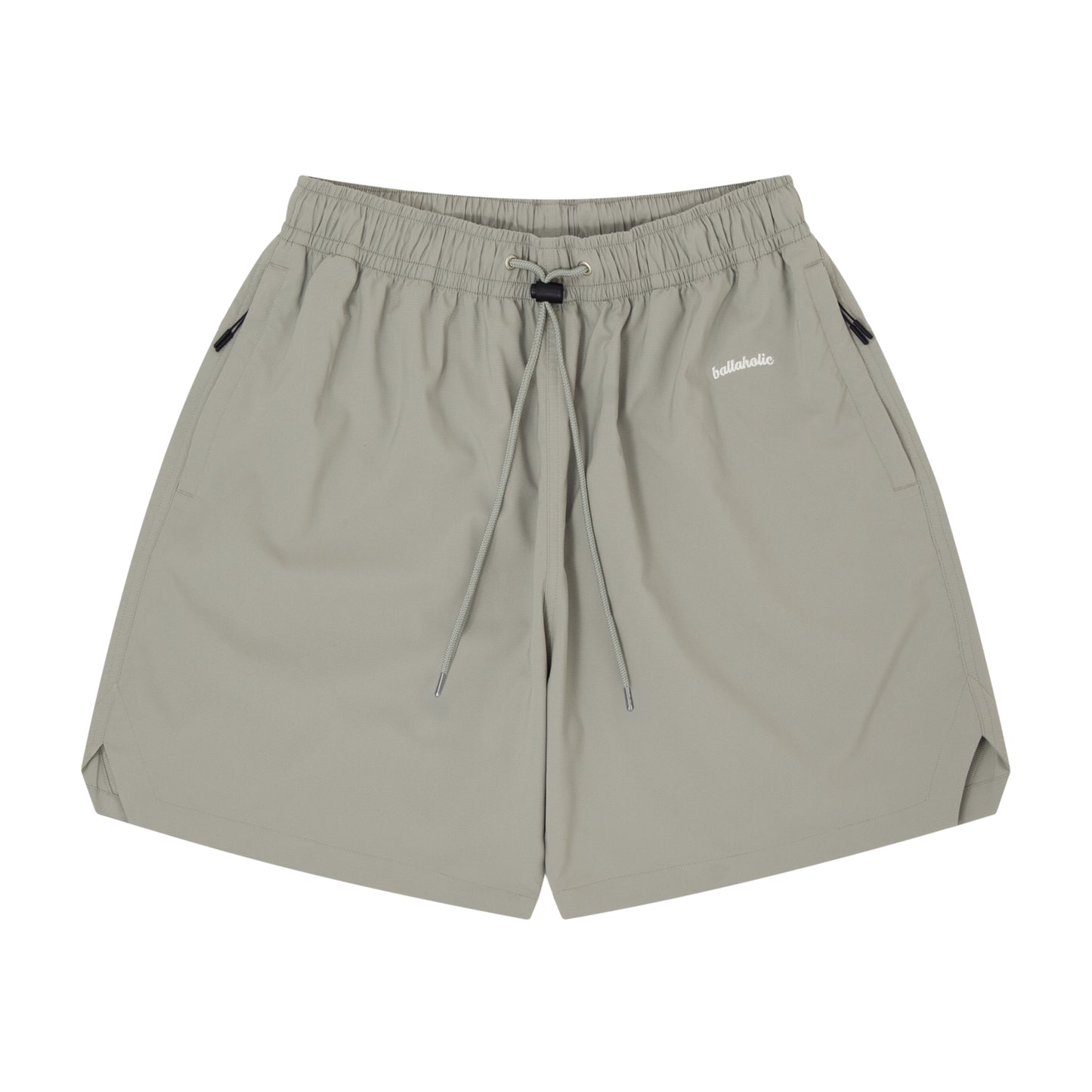 Logo Anywhere Zip Shorts (gray)