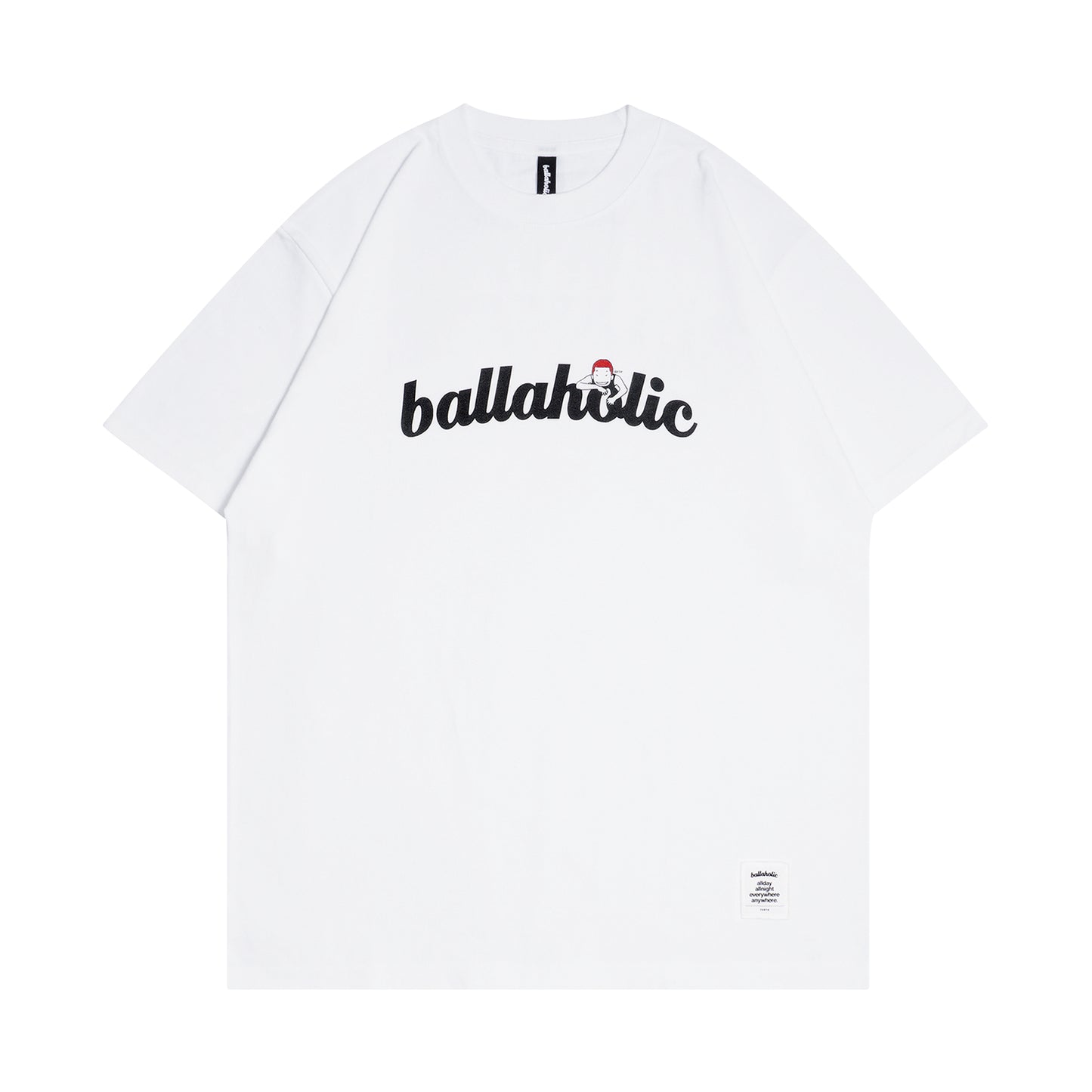 Logo Tee -PICK UP PLAYGROUND- (white)
