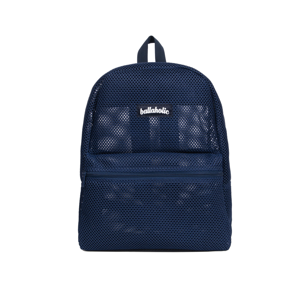 Logo Mesh Backpack (navy) – ballaholicオンラインショップ
