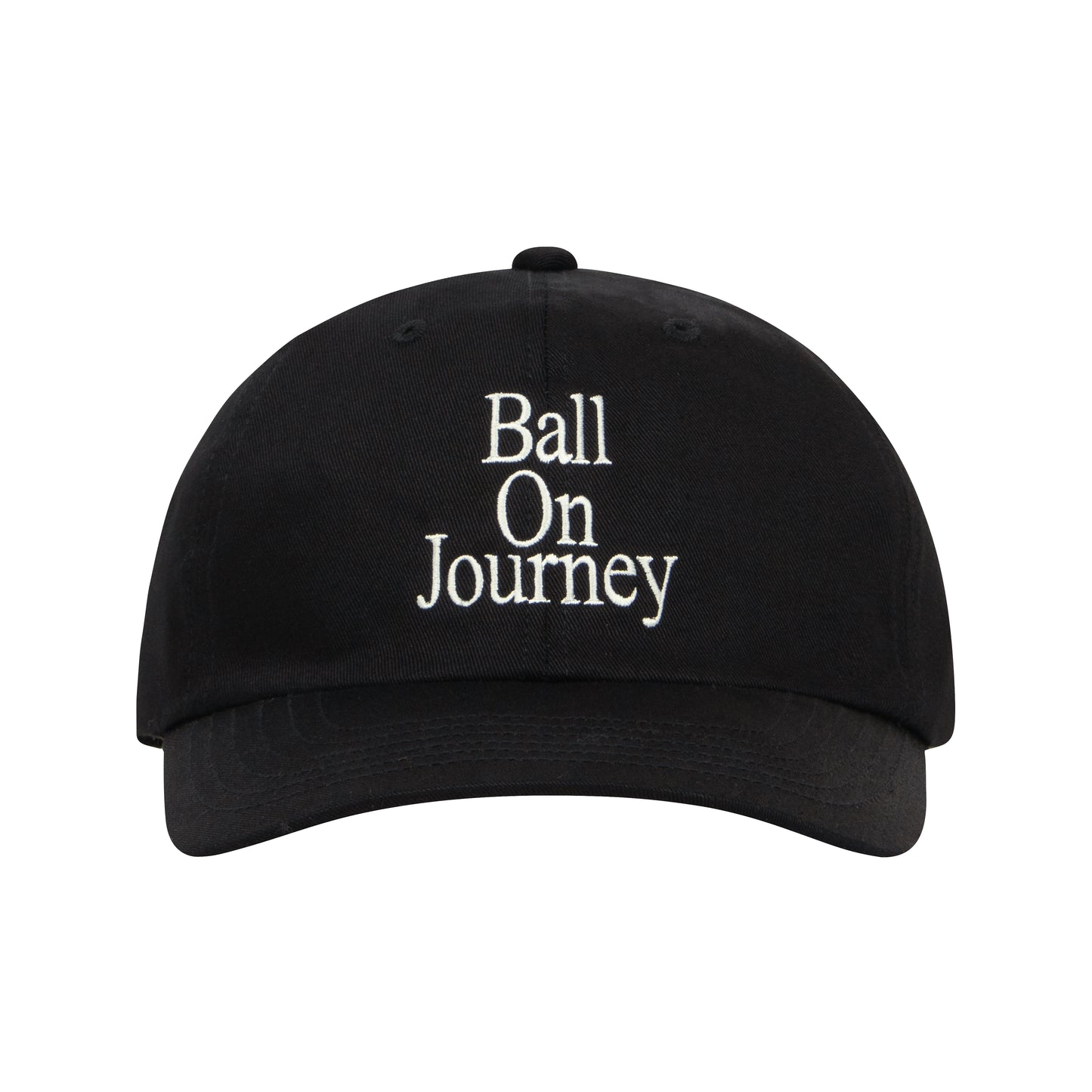 Ball On Journey 6P Cap (black)