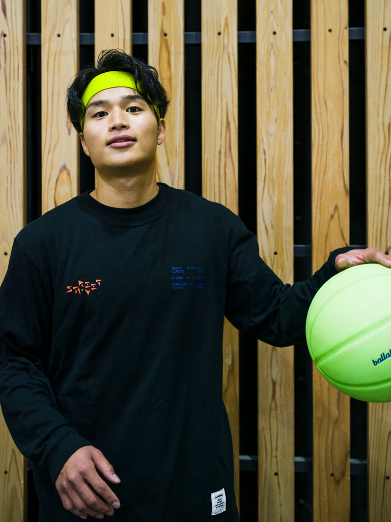 STREETMOVE-TSC Long Tee (black) – ballaholicオンラインショップ