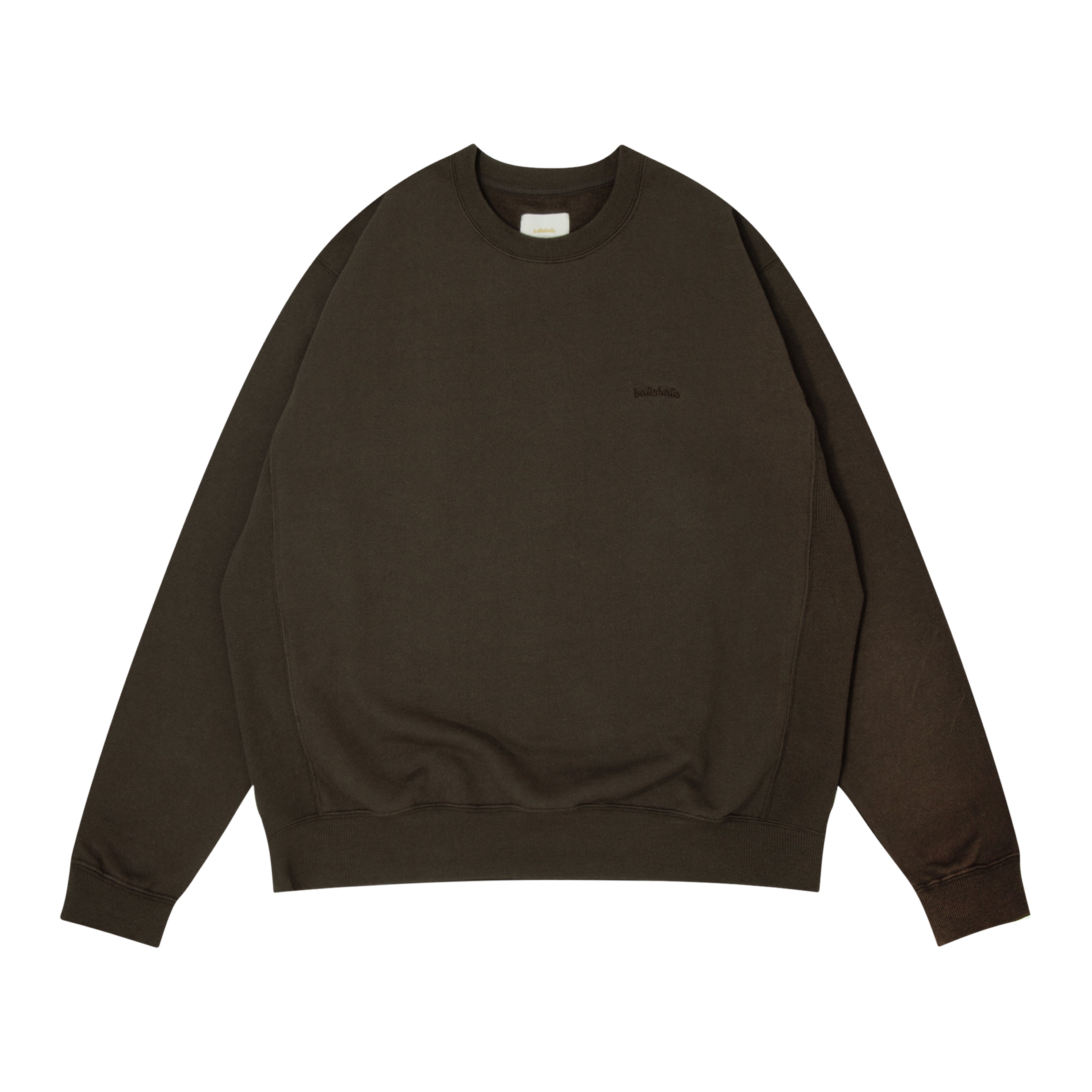 Small Logo Crew Sweatshirt (chocolate) – ballaholicオンラインショップ
