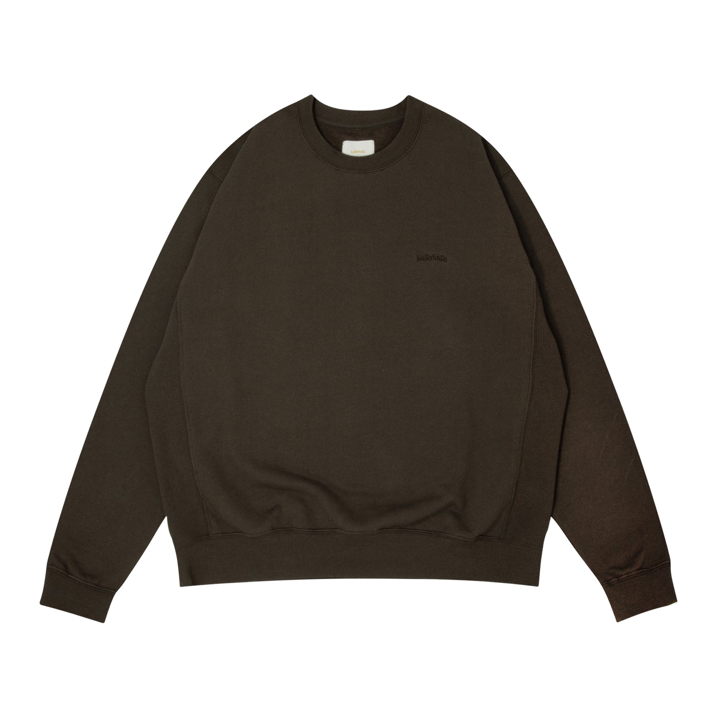 Small Logo Crew Sweatshirt (chocolate)