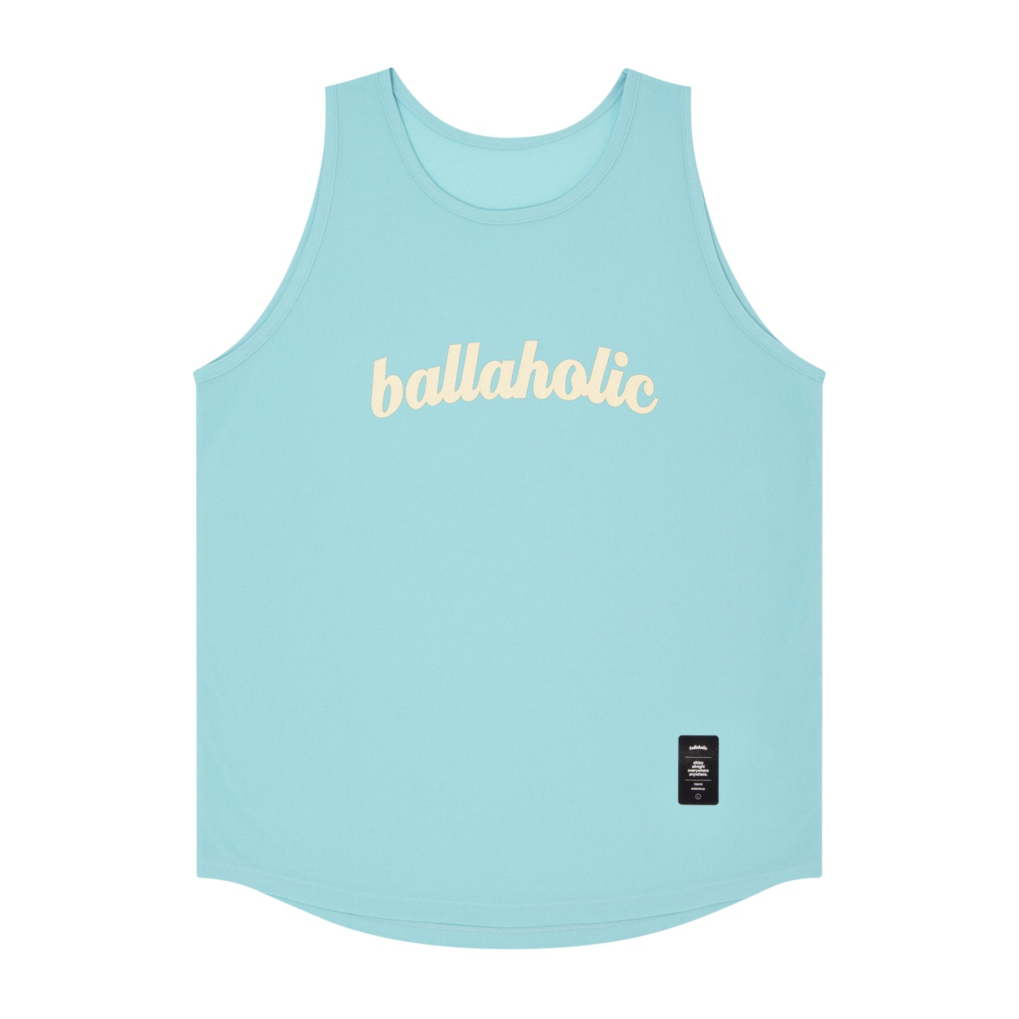 Logo Tank Top (crystal blue/off white) - CUSTOM