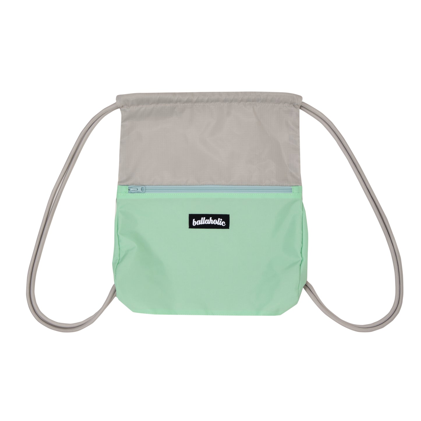 Logo Zip Pocket Gymsack (mist green)
