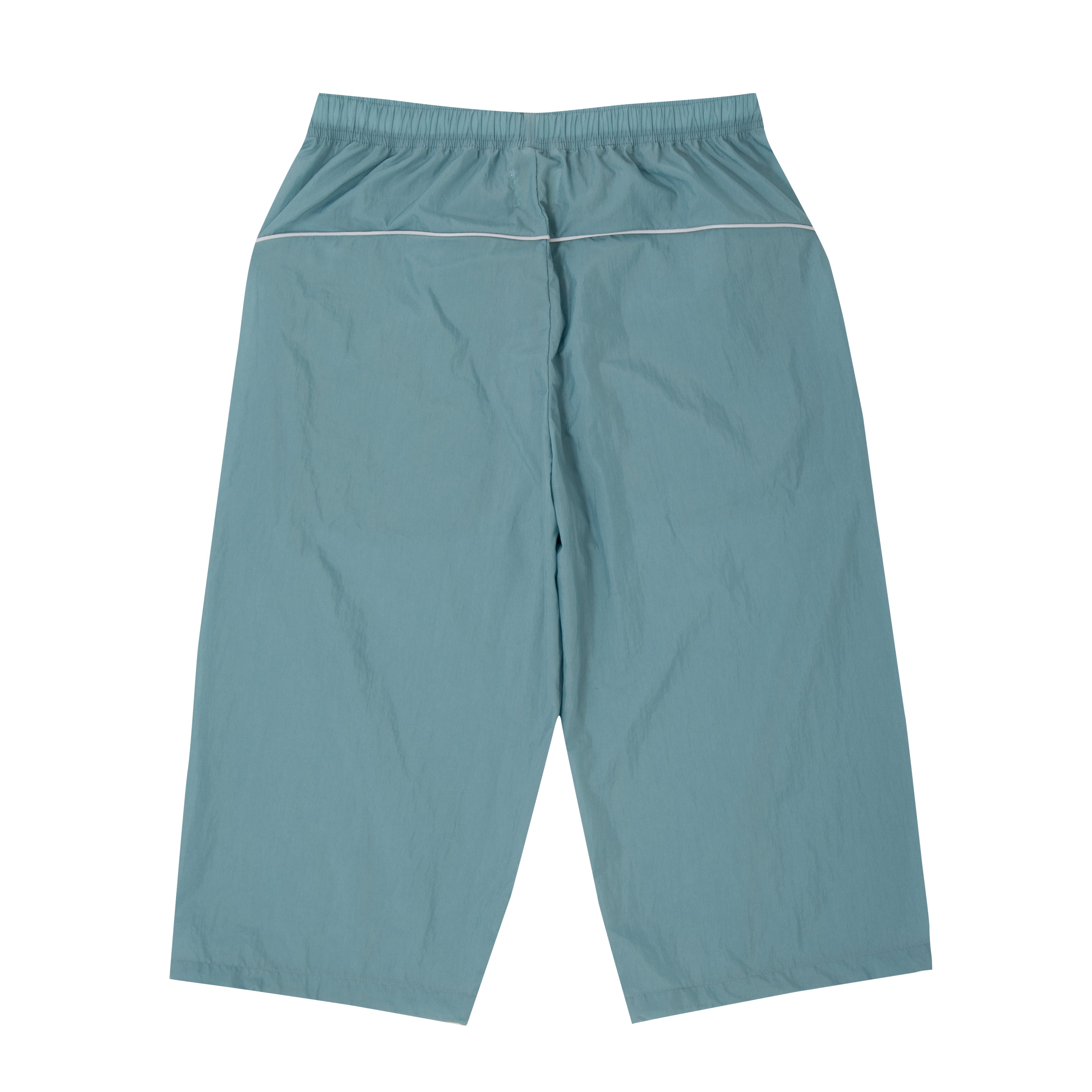 blhlc Oval Logo Nylon Cropped Pants (slate blue) – ballaholic