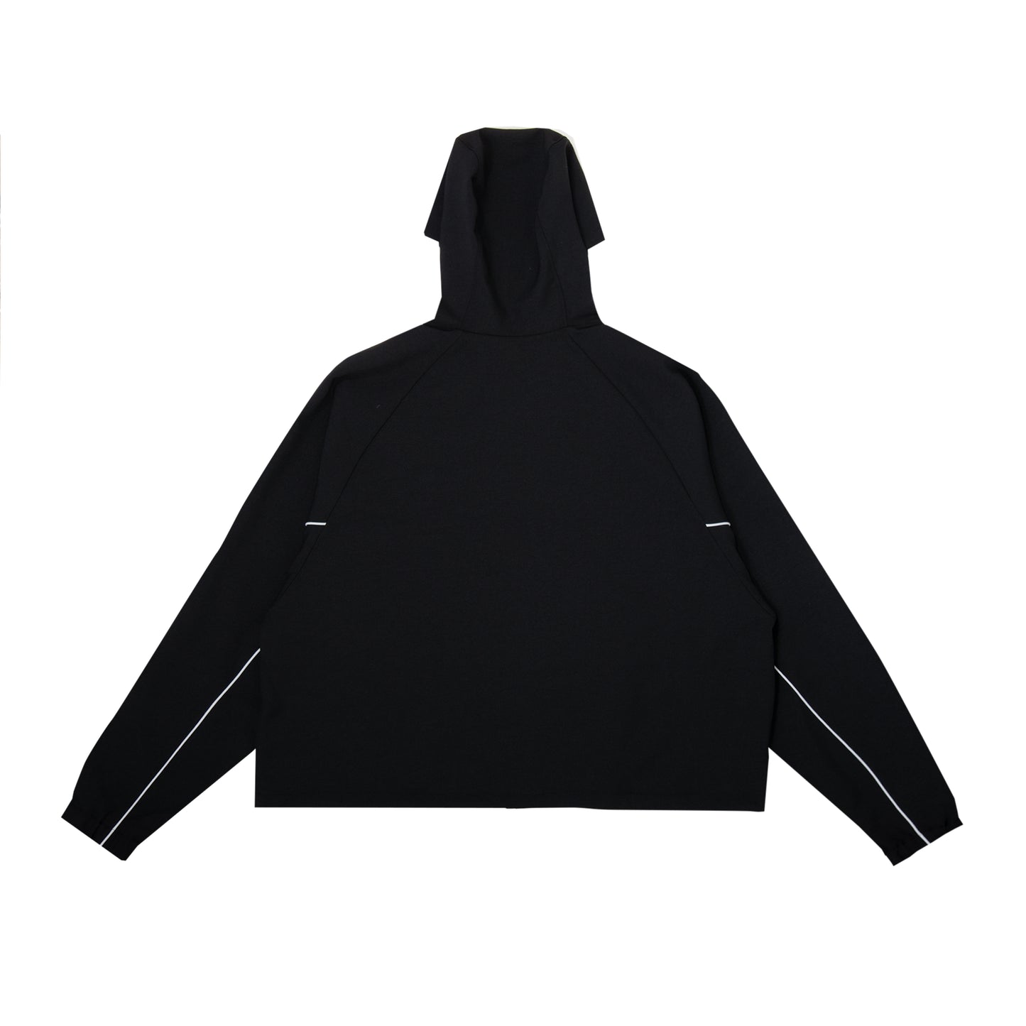 Shell Over Zip Parka (black)