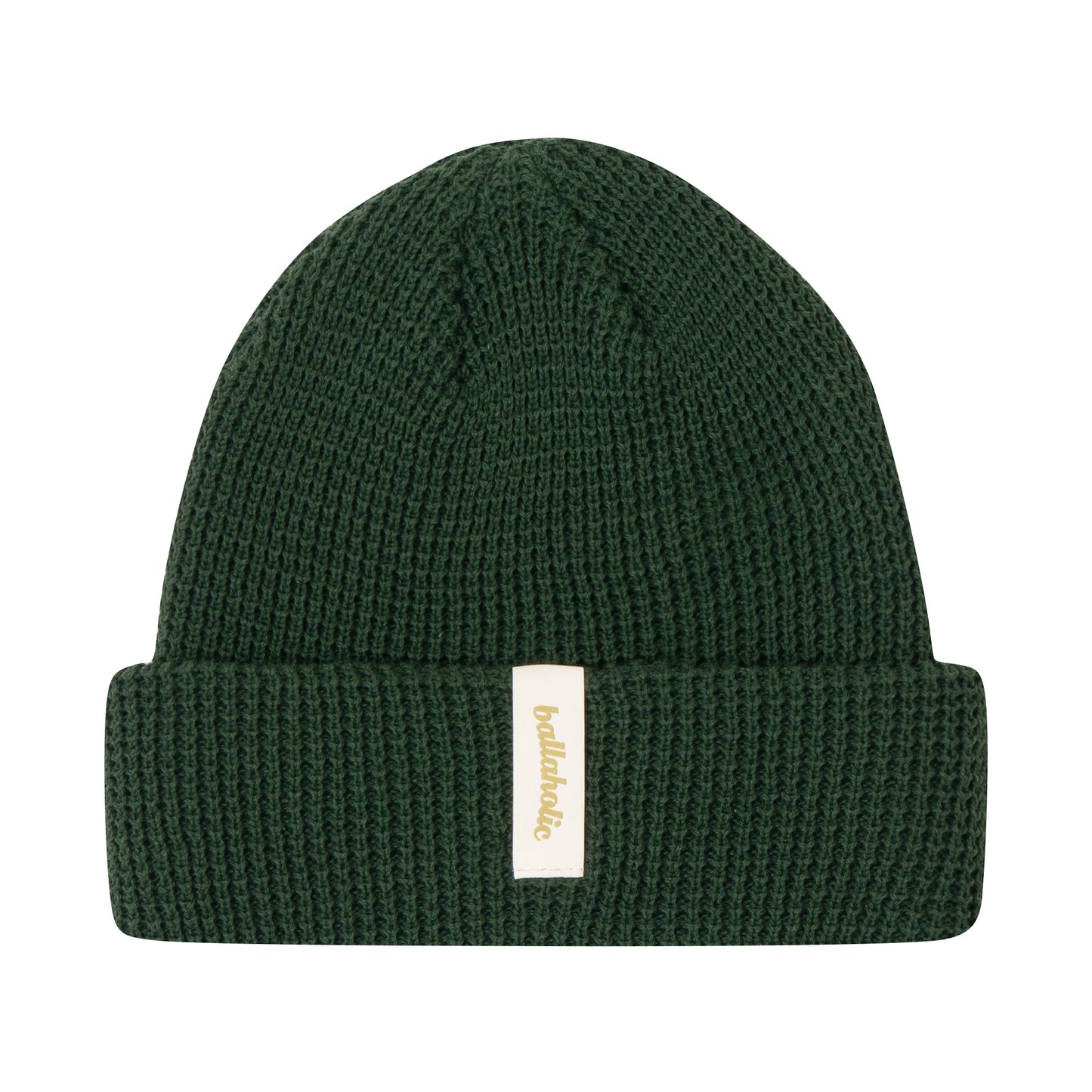 Logo Label Beanie (dark green)