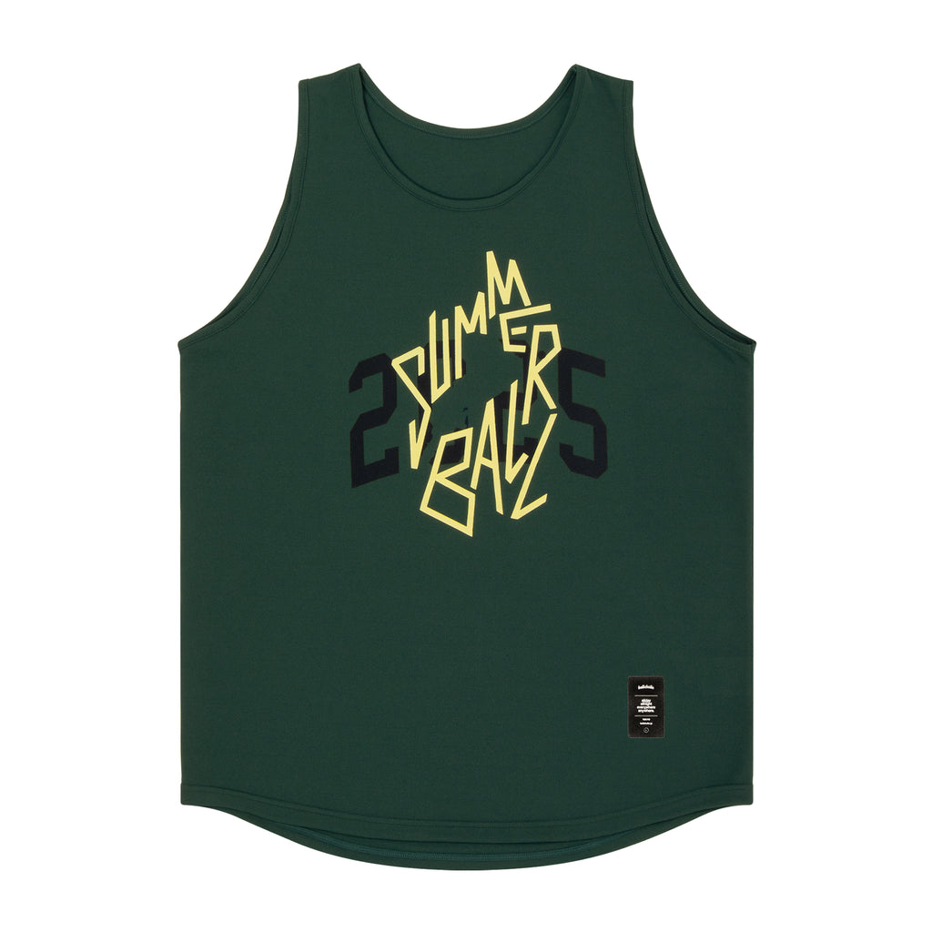 ballaholic Logo Tank Top グリーン SUMMERBALL 2025 Tank Top (dark green) – ballaholicオンライン