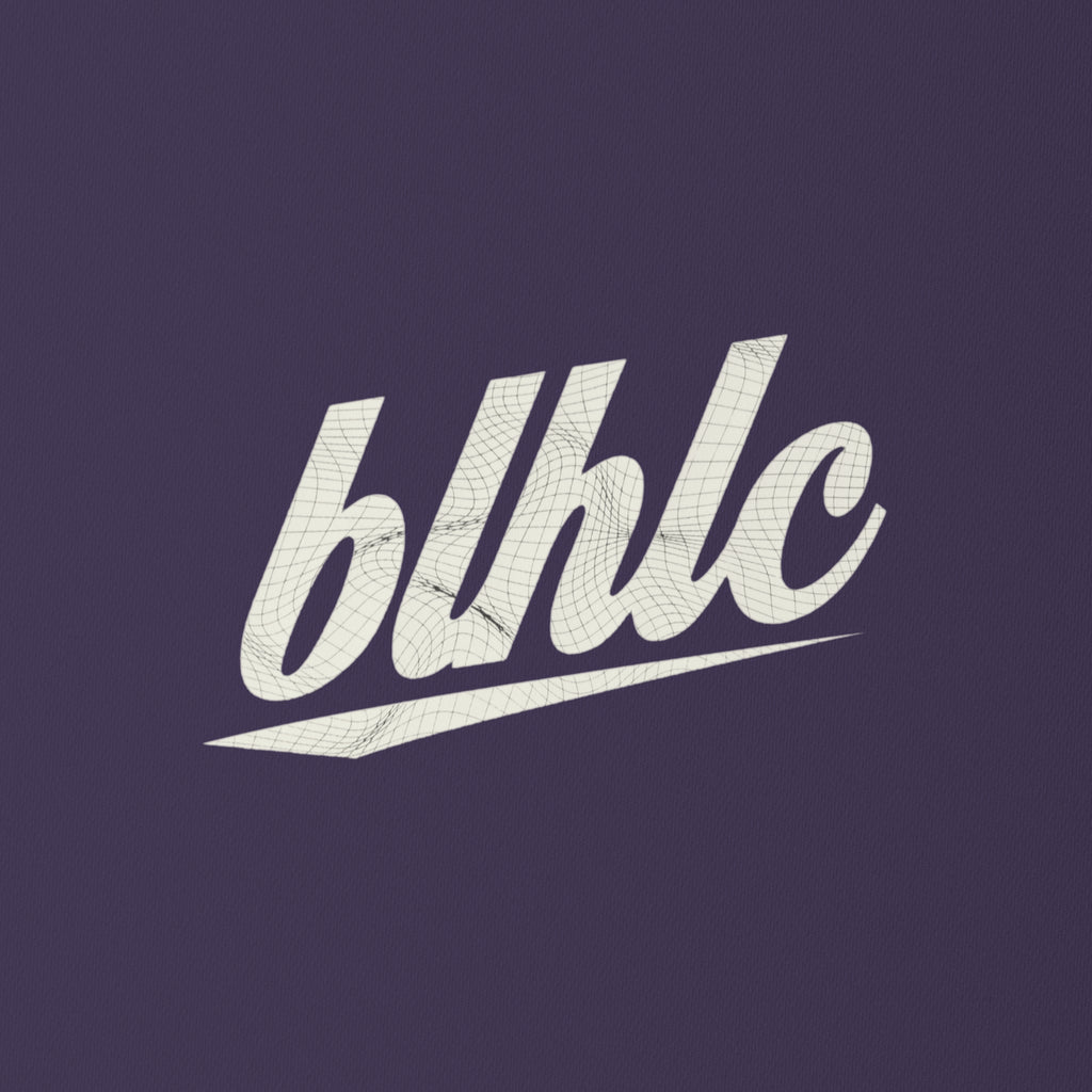 3D-Net blhlc Back Print Cool Tee (dark grape/ivory/black