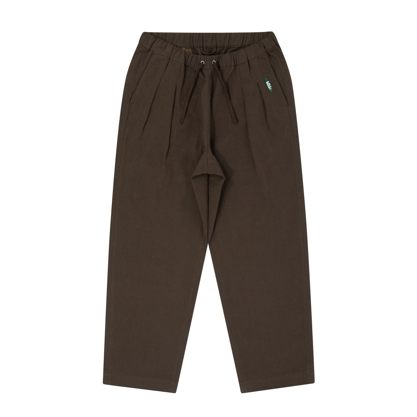 Ball Panel Logo Cotton City Pants (coffee)