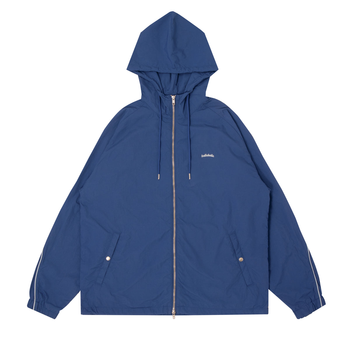 STREETMOVE Nylon Full Zip Jacket (dark blue) – ballaholic 