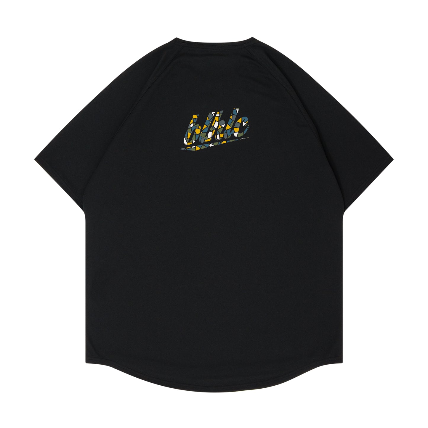 blhlc Back Print Cool Tee (black/snowy ivory mosaic)