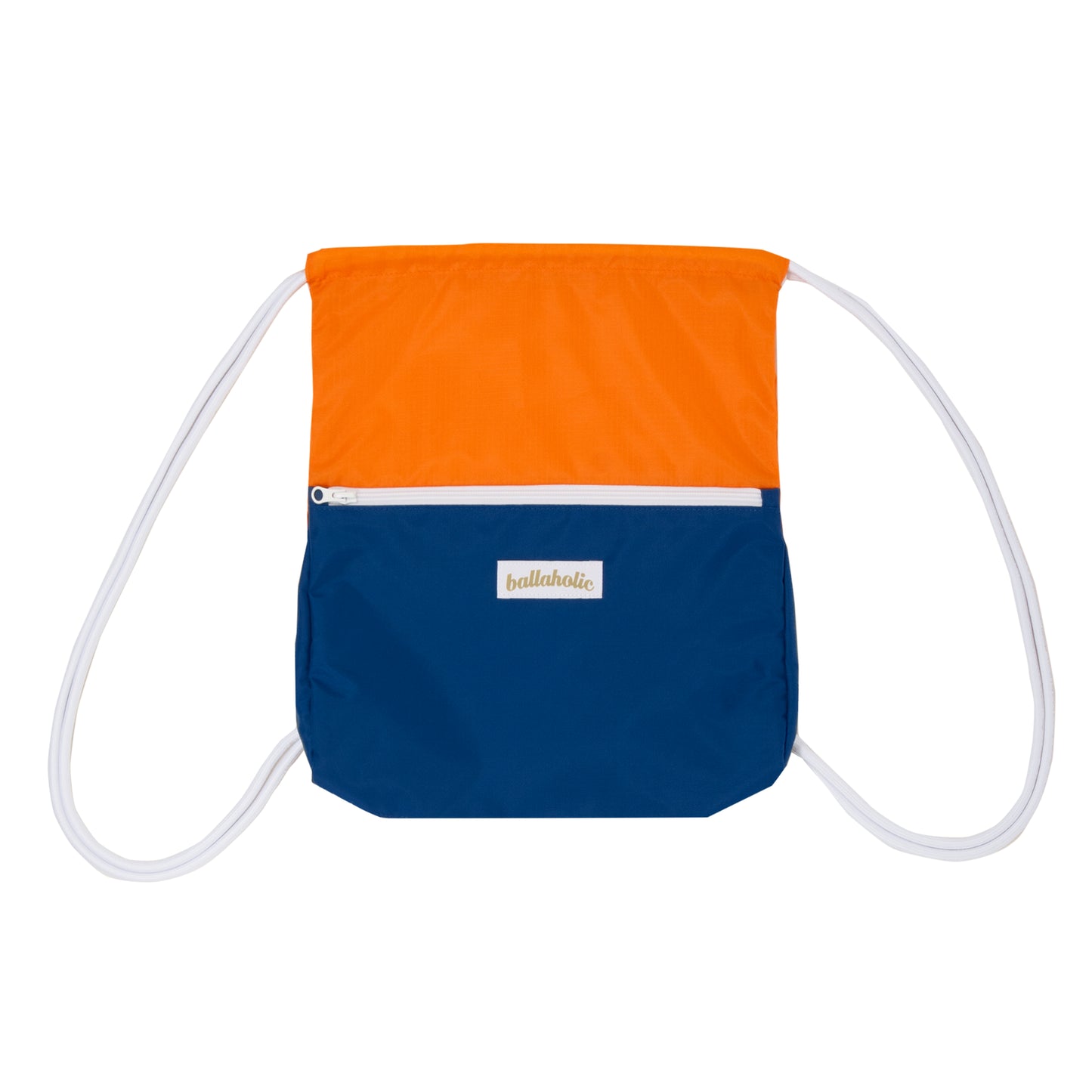 Logo Zip Pocket Gymsack (blue/orange)