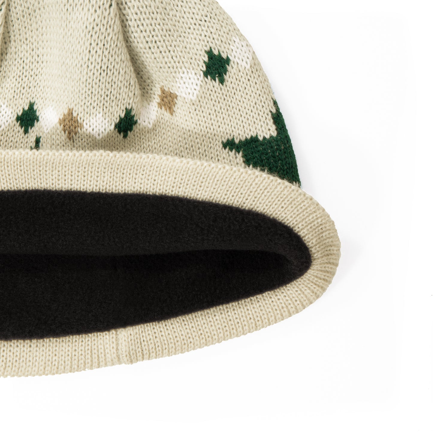 Parks Leaf Beanie (ivory)