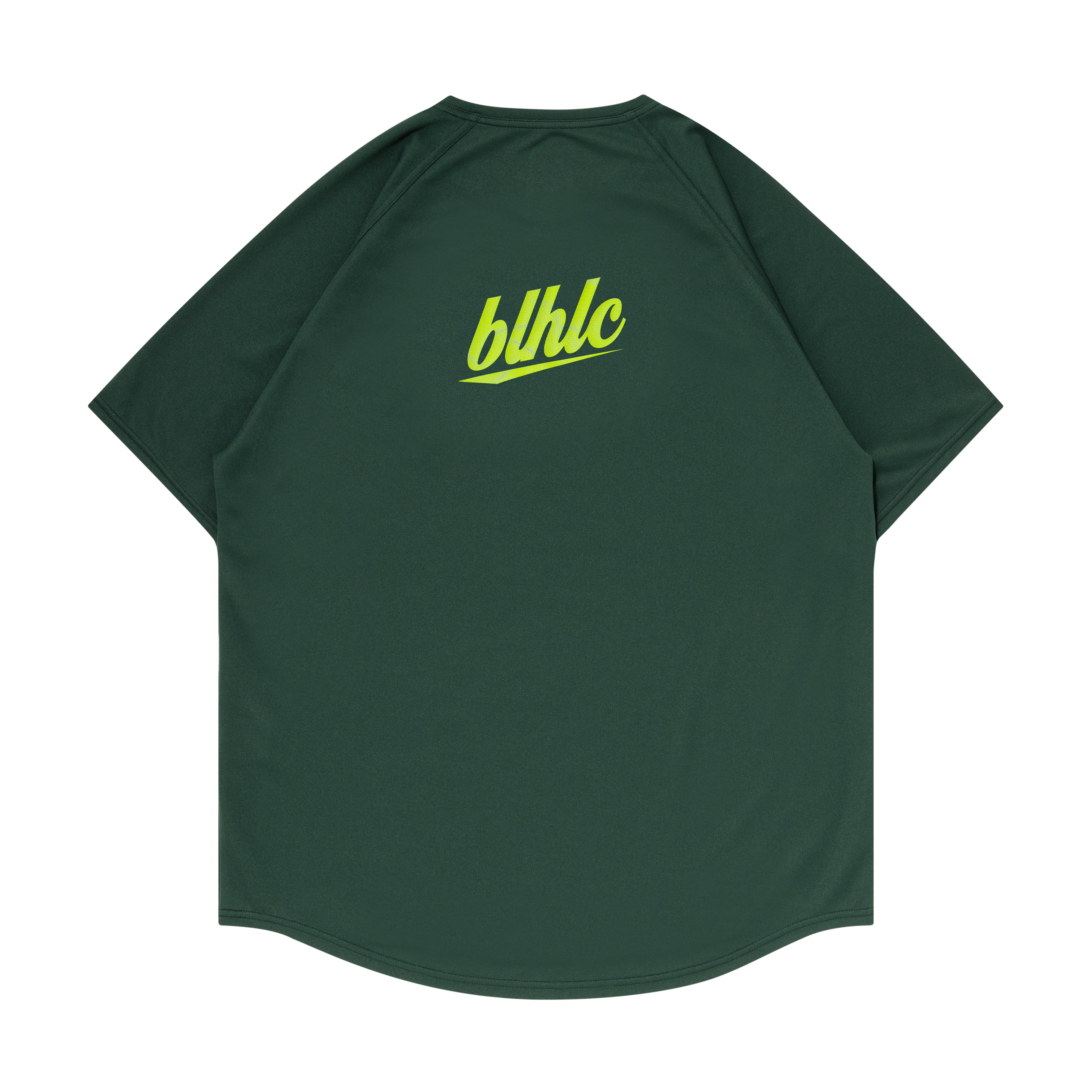 3D-Net blhlc Back Print Cool Tee (dark green/lime/gray
