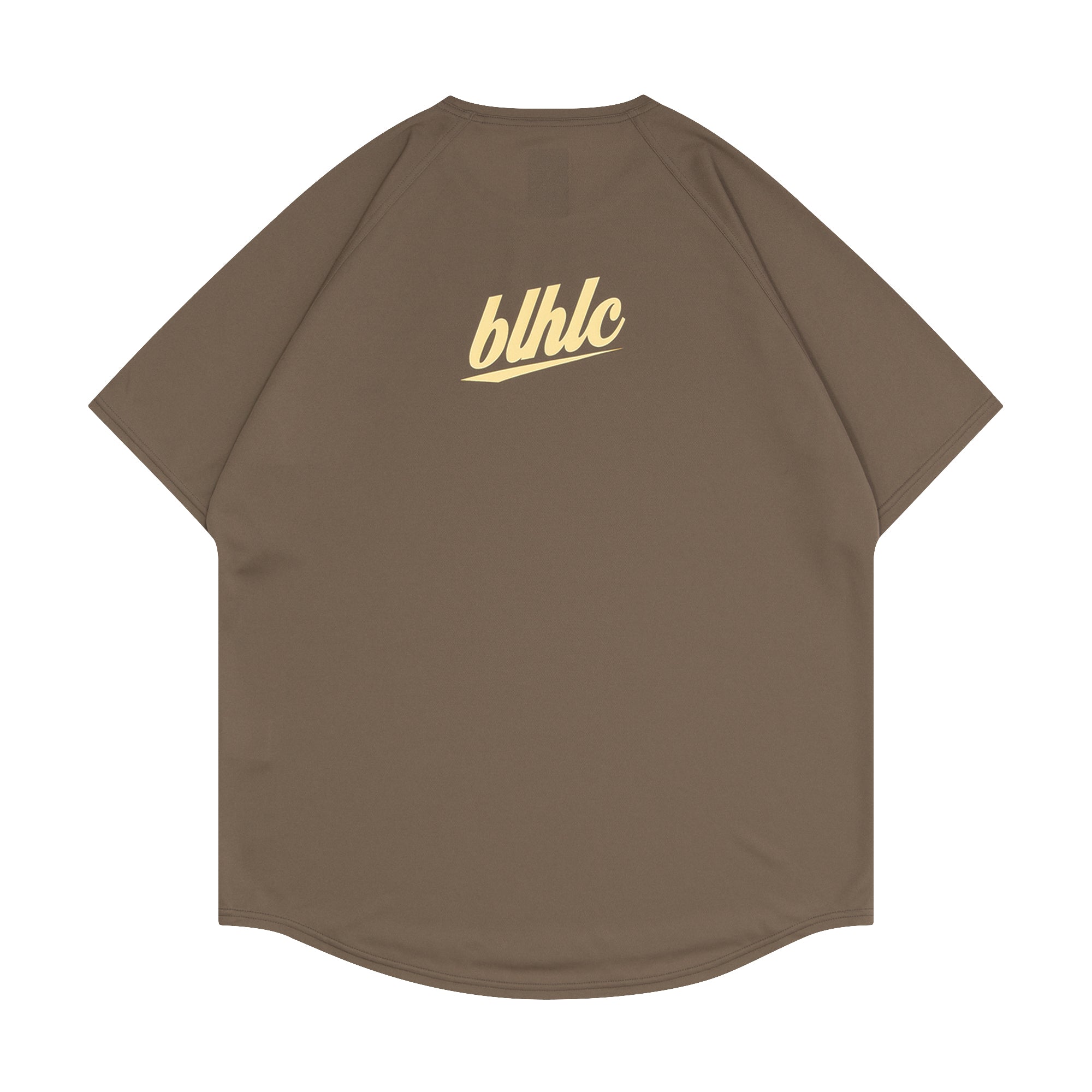 blhlc Back Print Cool Tee (taupe gray/lemon ice) – ballaholicオンラインショップ