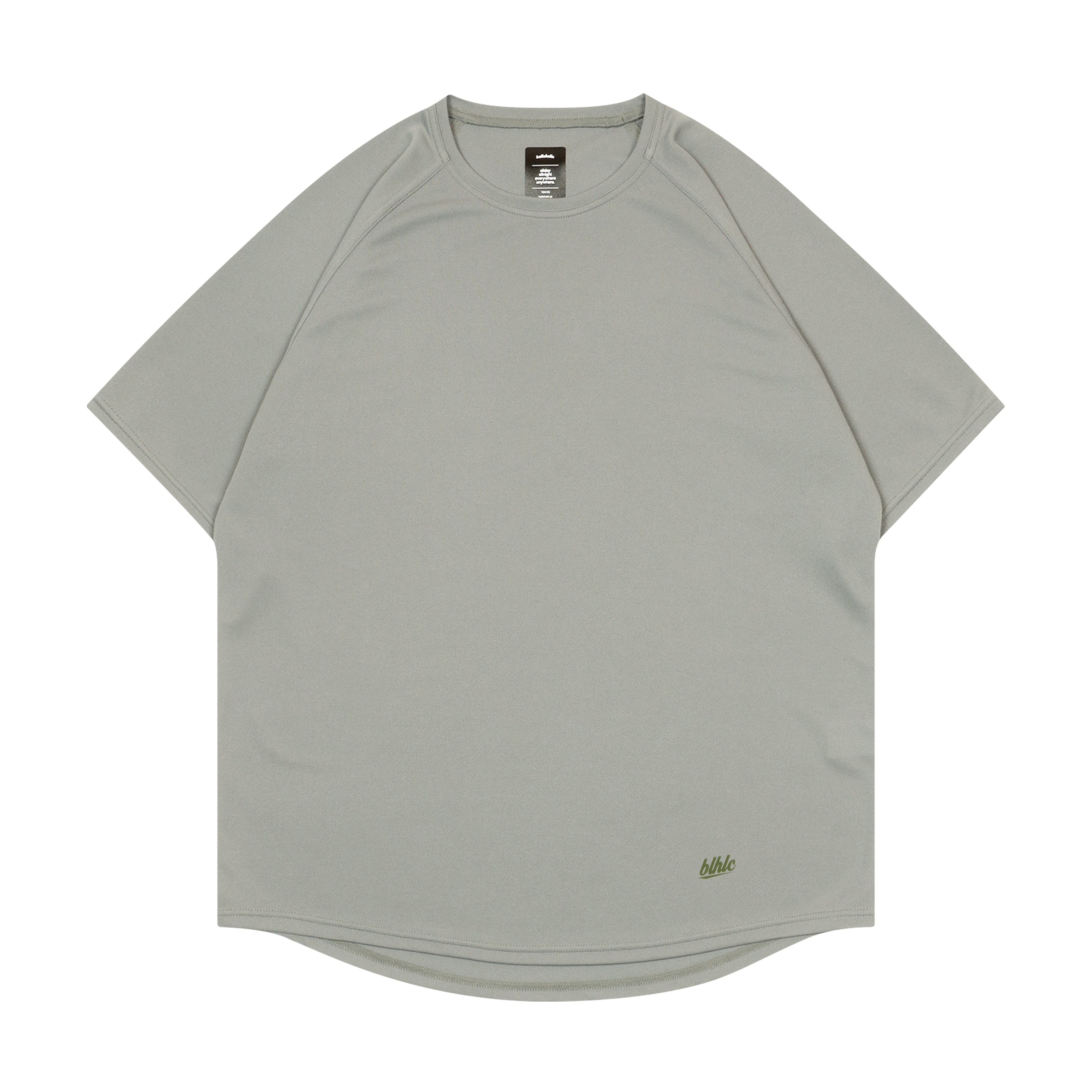 blhlc Back Print Cool Tee (gray/snowy ivory mosaic) – ballaholic