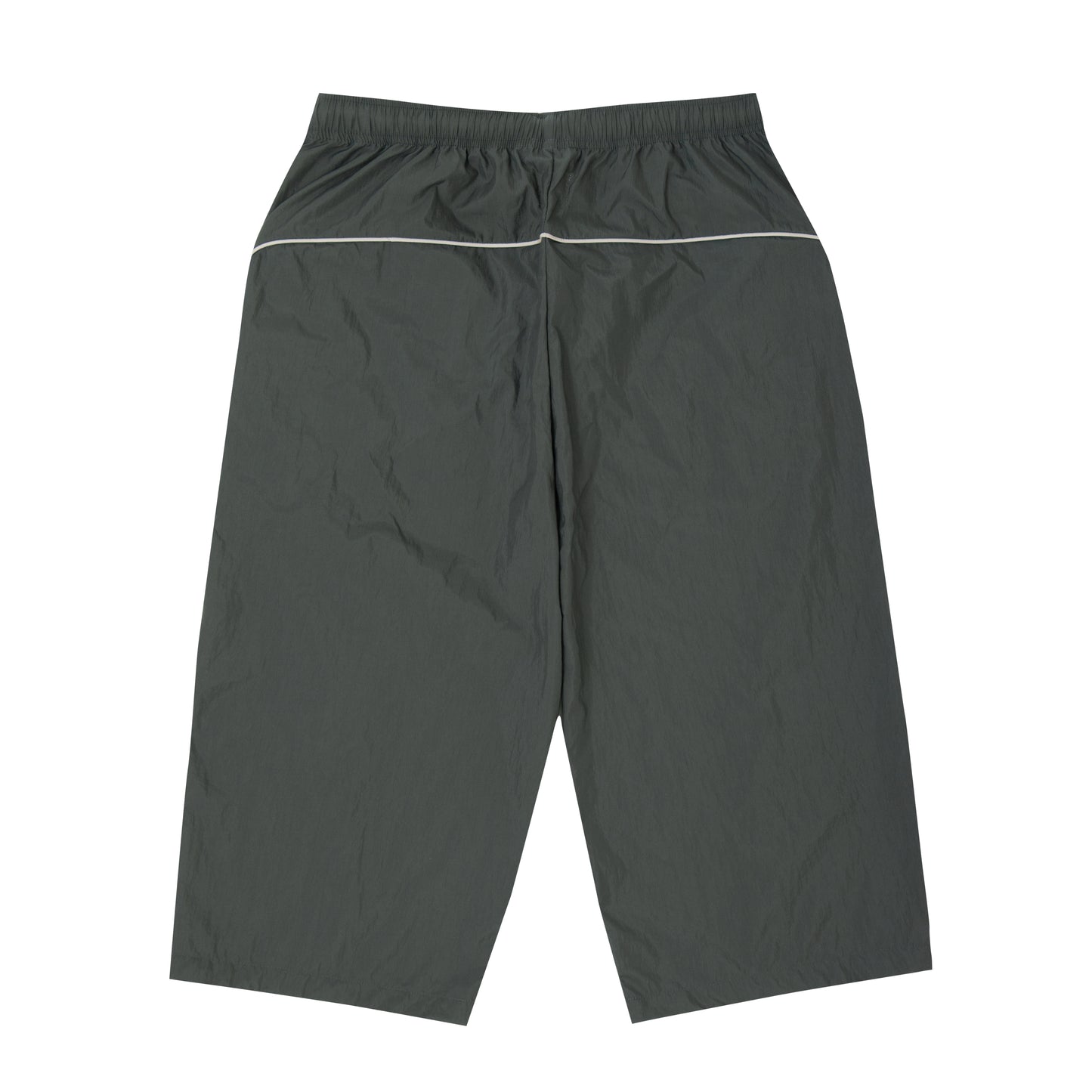 blhlc Oval Logo Nylon Cropped Pants (dark gray)