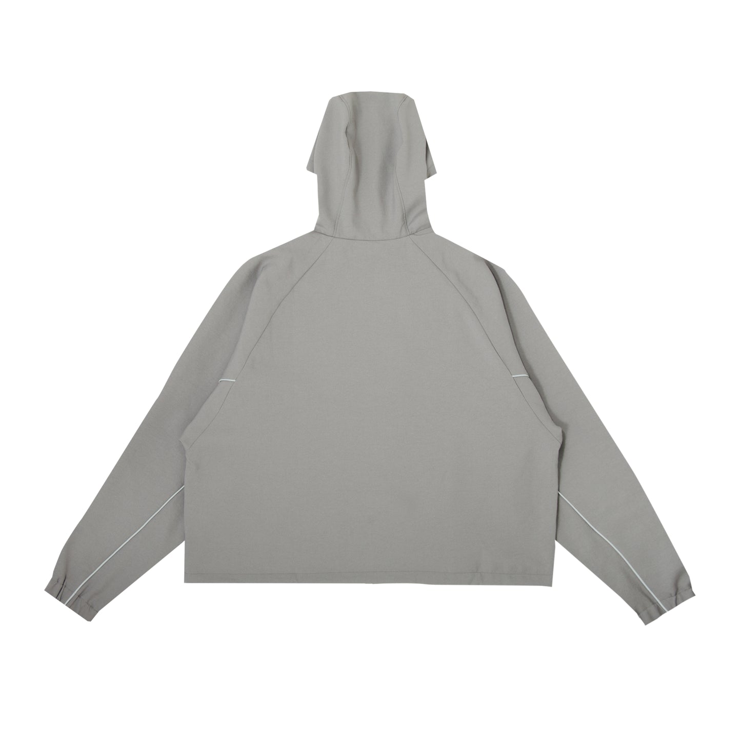 Shell Over Zip Parka (gray)