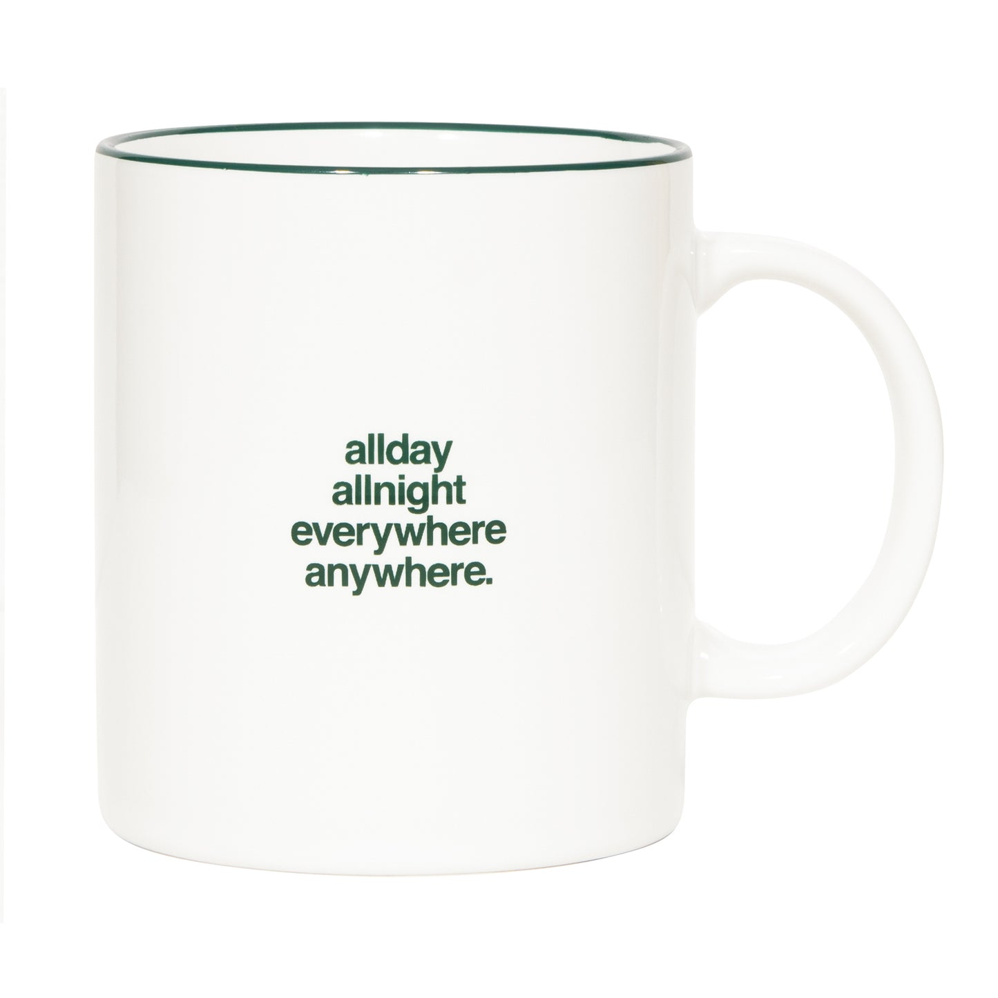 Concept Mug (white/dark green)