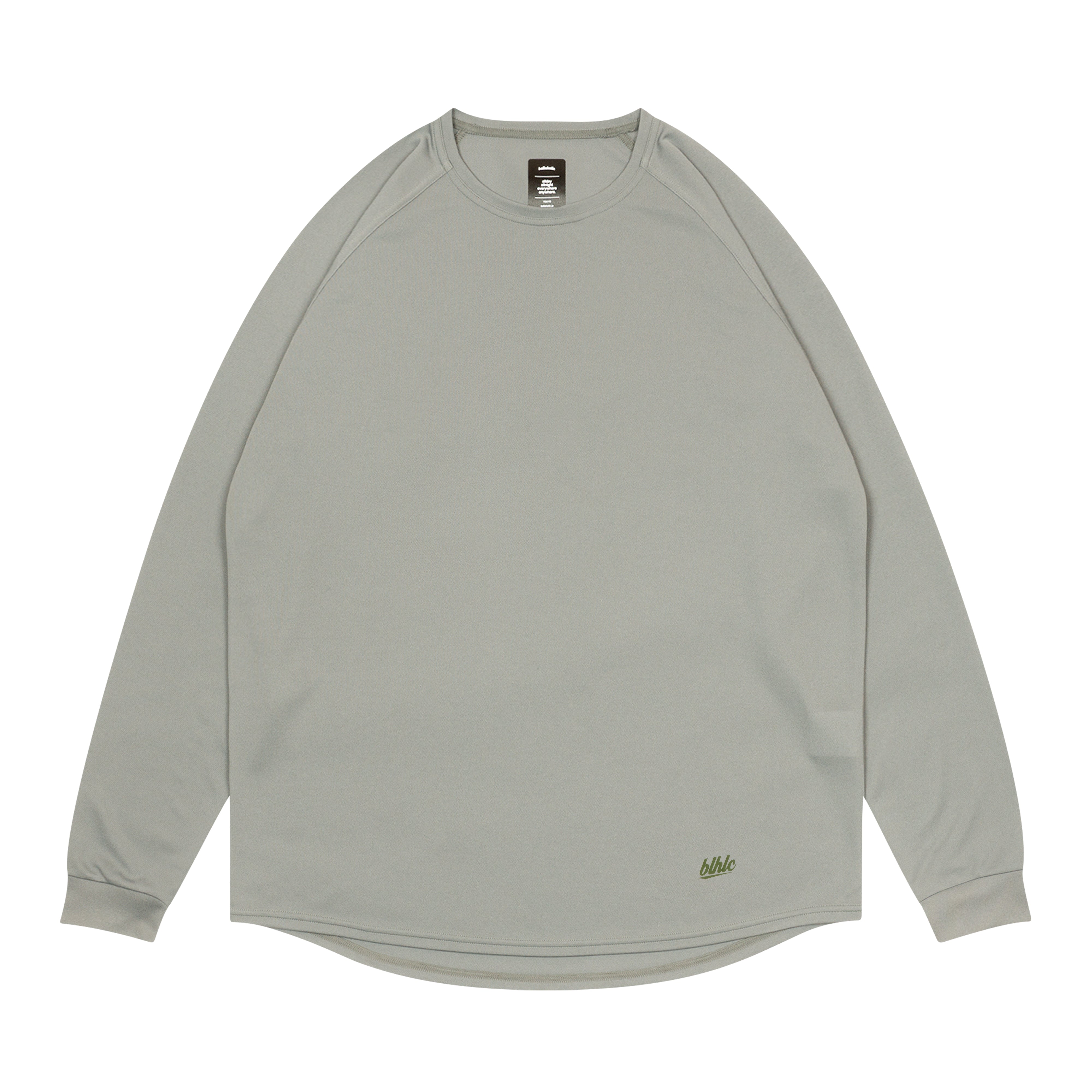 blhlc Back Print Cool Long Tee (gray/snowy ivory mosaic