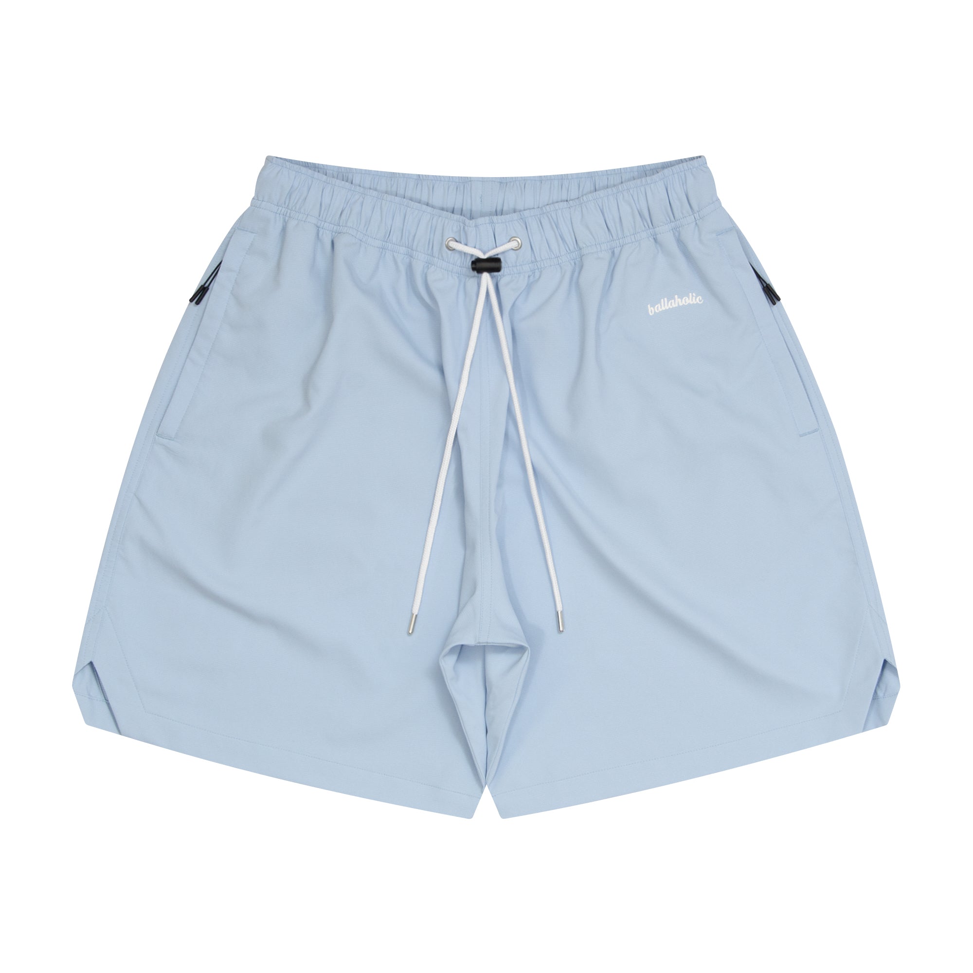 Logo Anywhere Zip Shorts (skyway) – ballaholicオンラインショップ