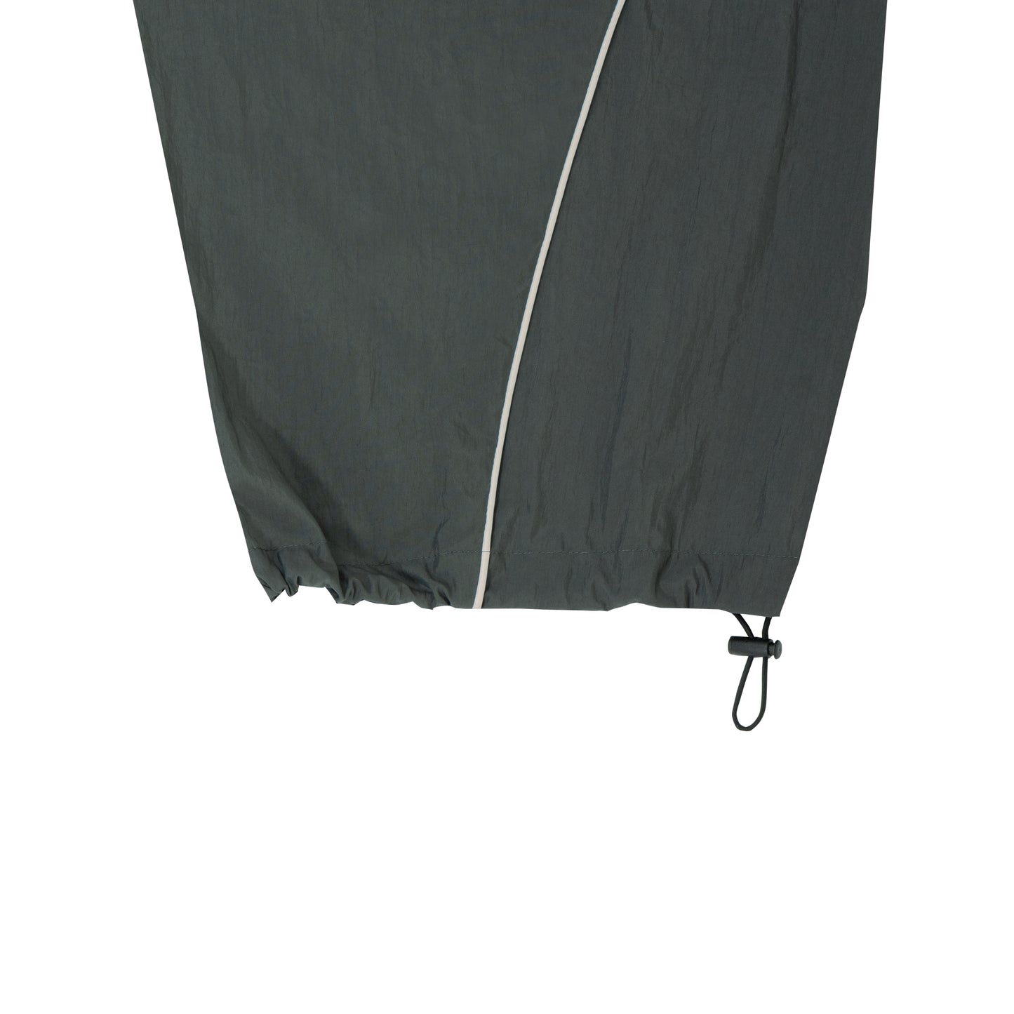 blhlc Oval Logo Nylon Cropped Pants (dark gray)