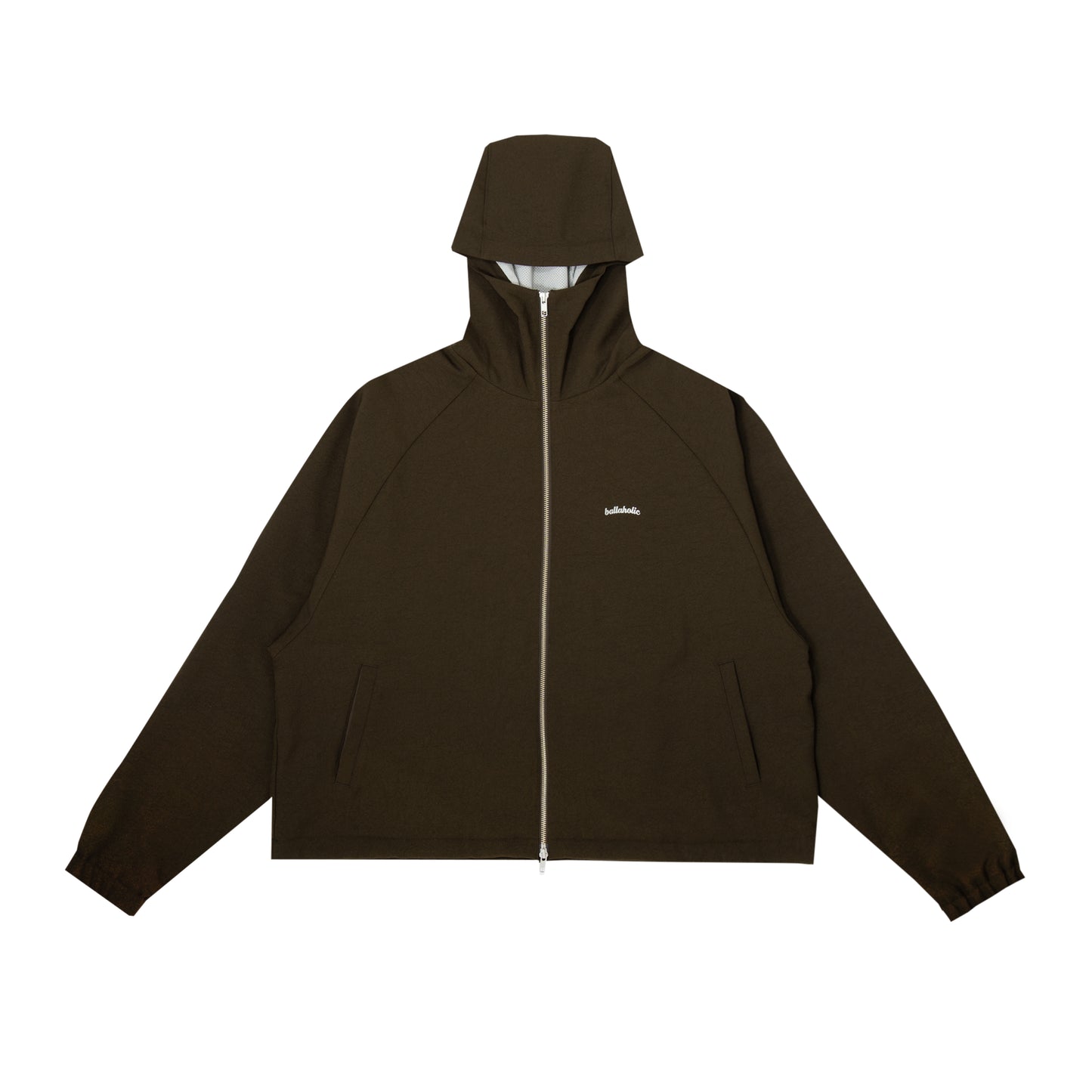 Shell Over Zip Parka (brown)
