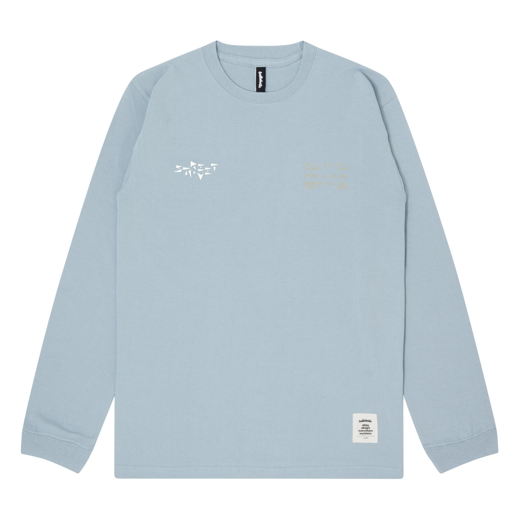 STREETMOVE-TSC Long Tee (slate blue) – ballaholicオンラインショップ