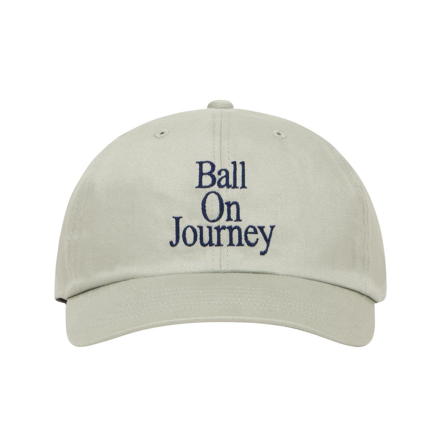 Ball On Journey 6P Cap (light gray)