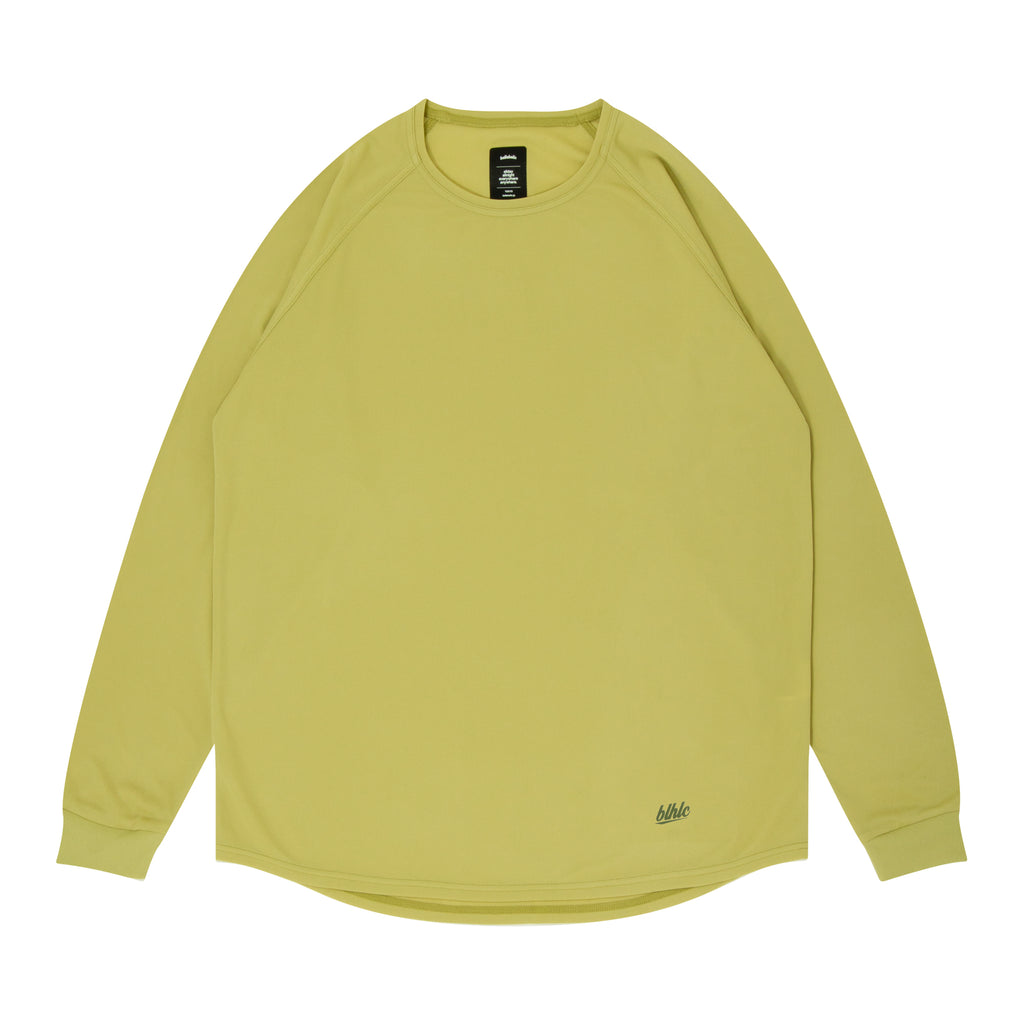 blhlc Back Print Cool Long Tee (beige/snowy ivory mosaic