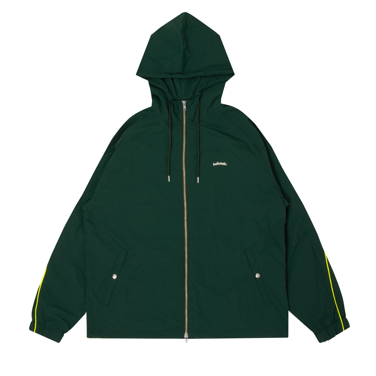 STREETMOVE Nylon Full Zip Jacket (dark green)