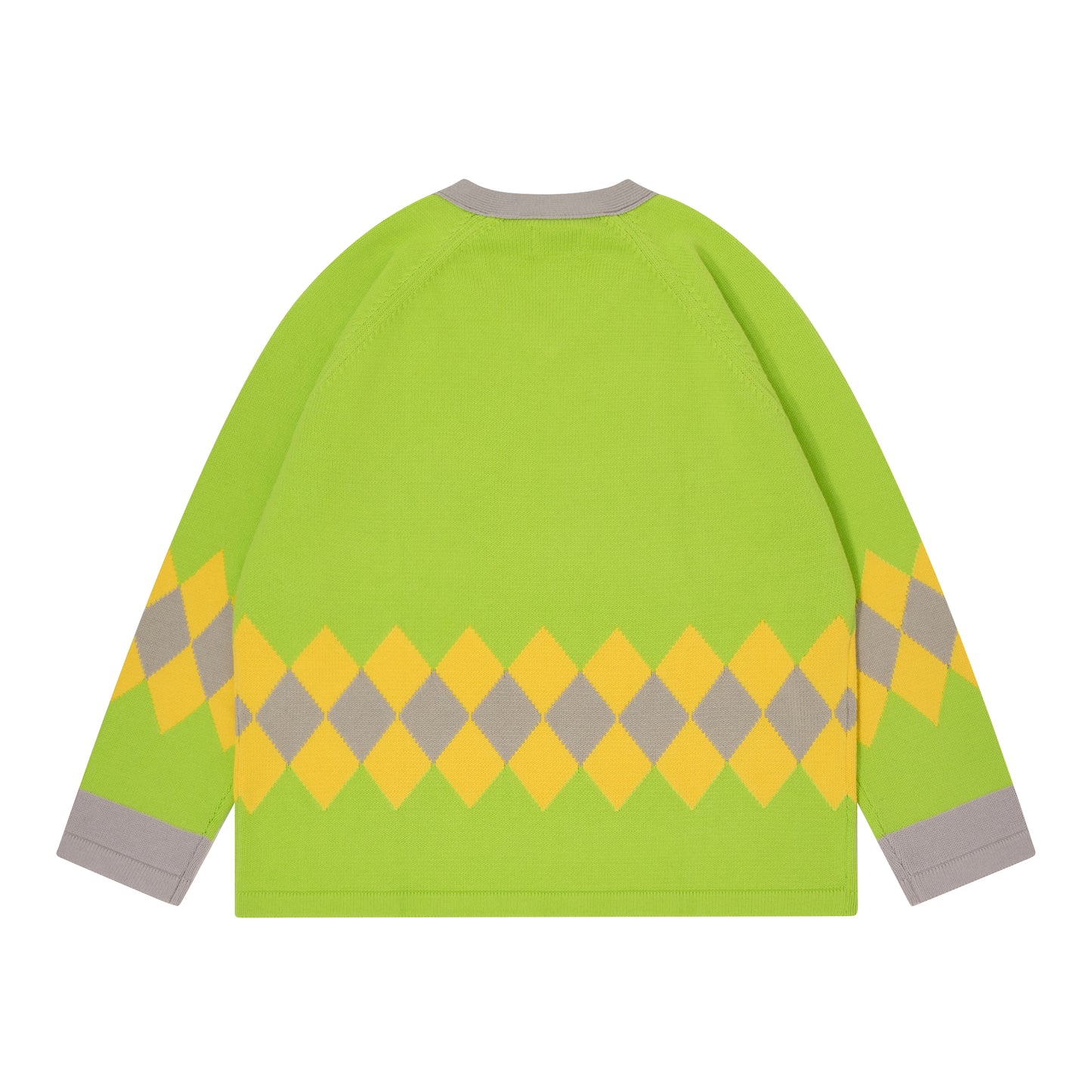 Easy Jersey Knit Sweater (lime)