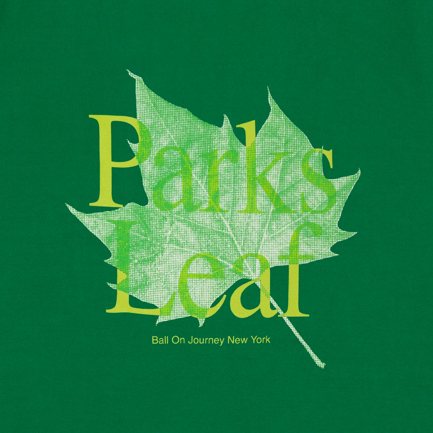 Parks Leaf Tee (green)