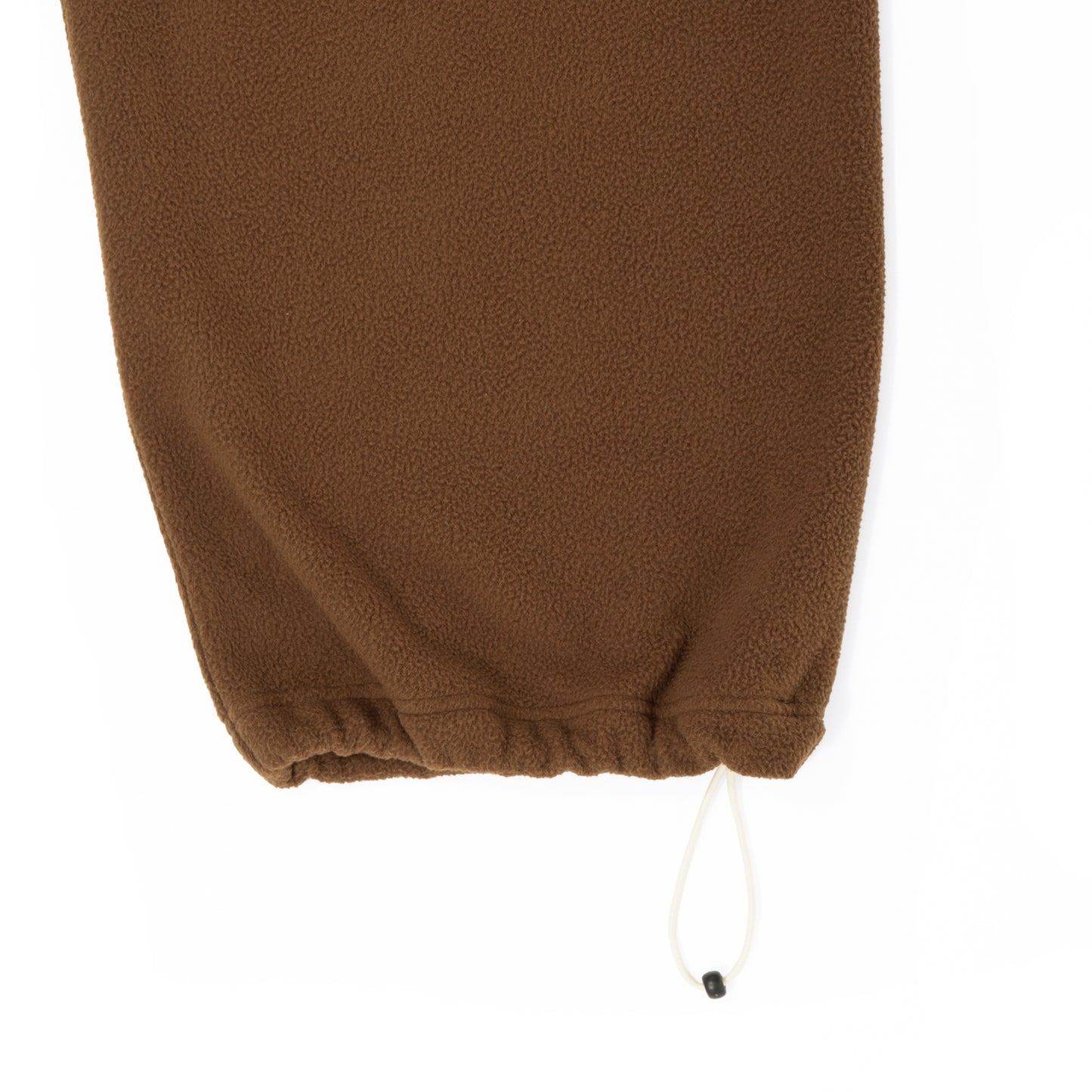 Ball Panel Logo Fleece Pants (brown)