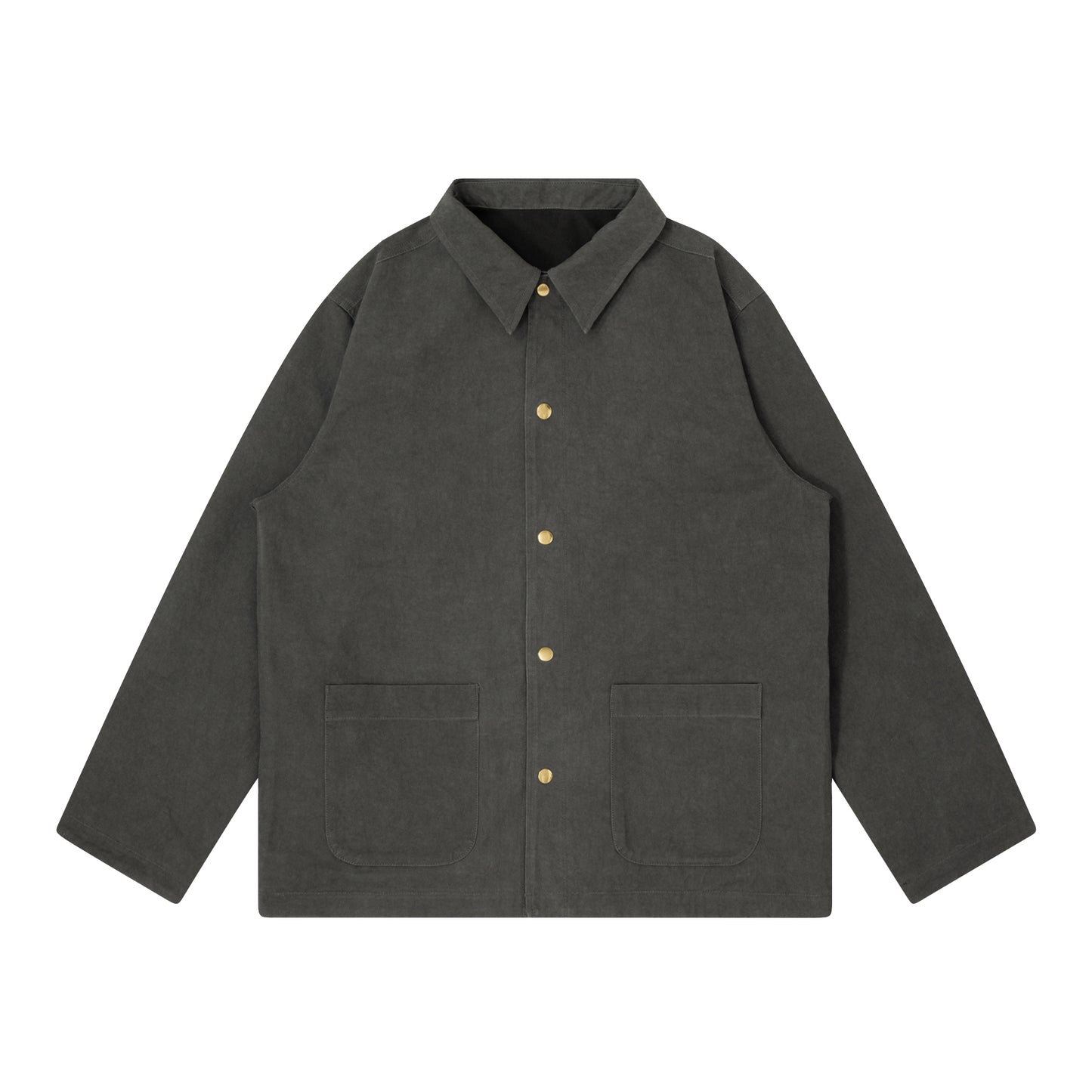 Reversible Coverall Jacket (black/dark gray)