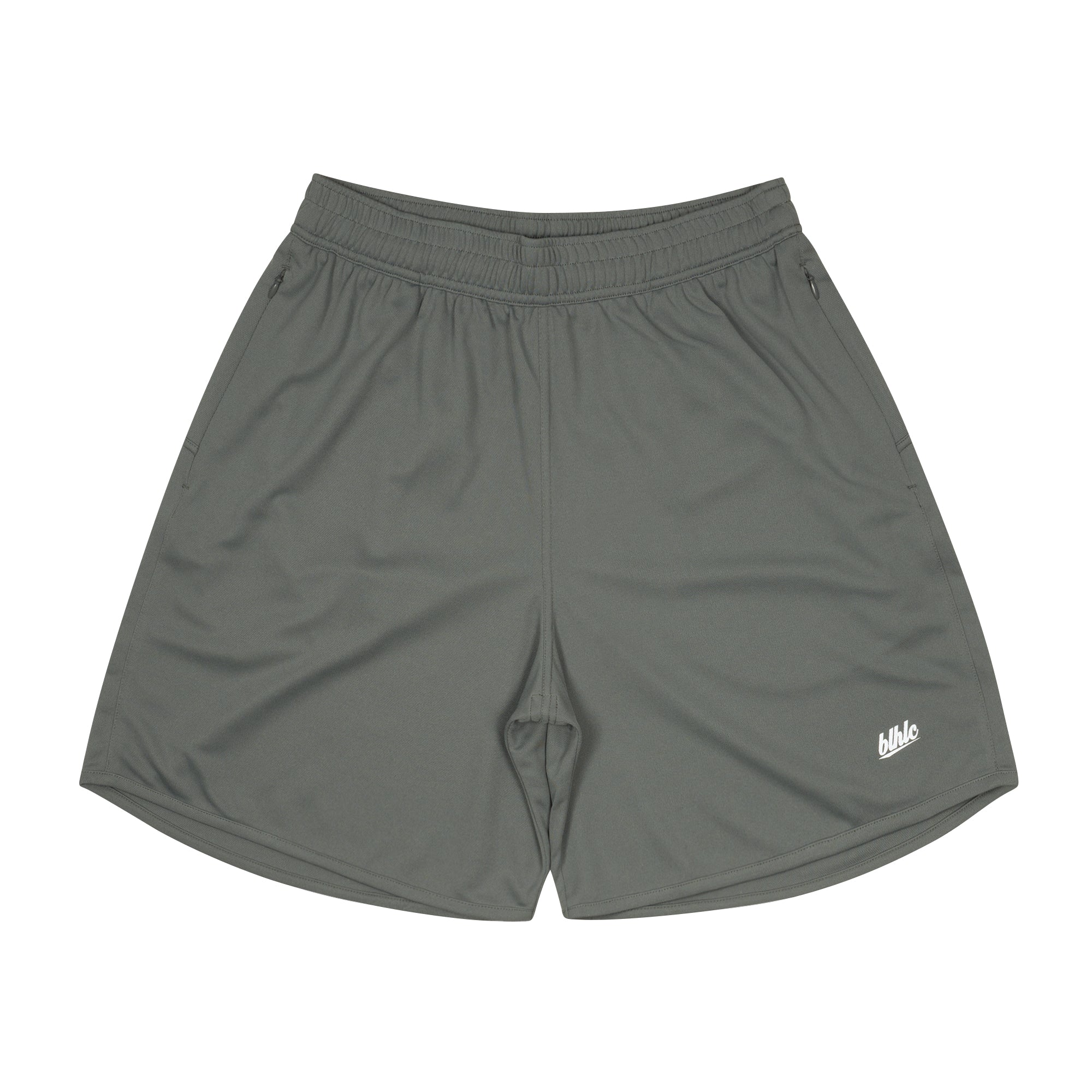 Basic Zip Shorts (charcoal gray/white) – ballaholicオンラインショップ