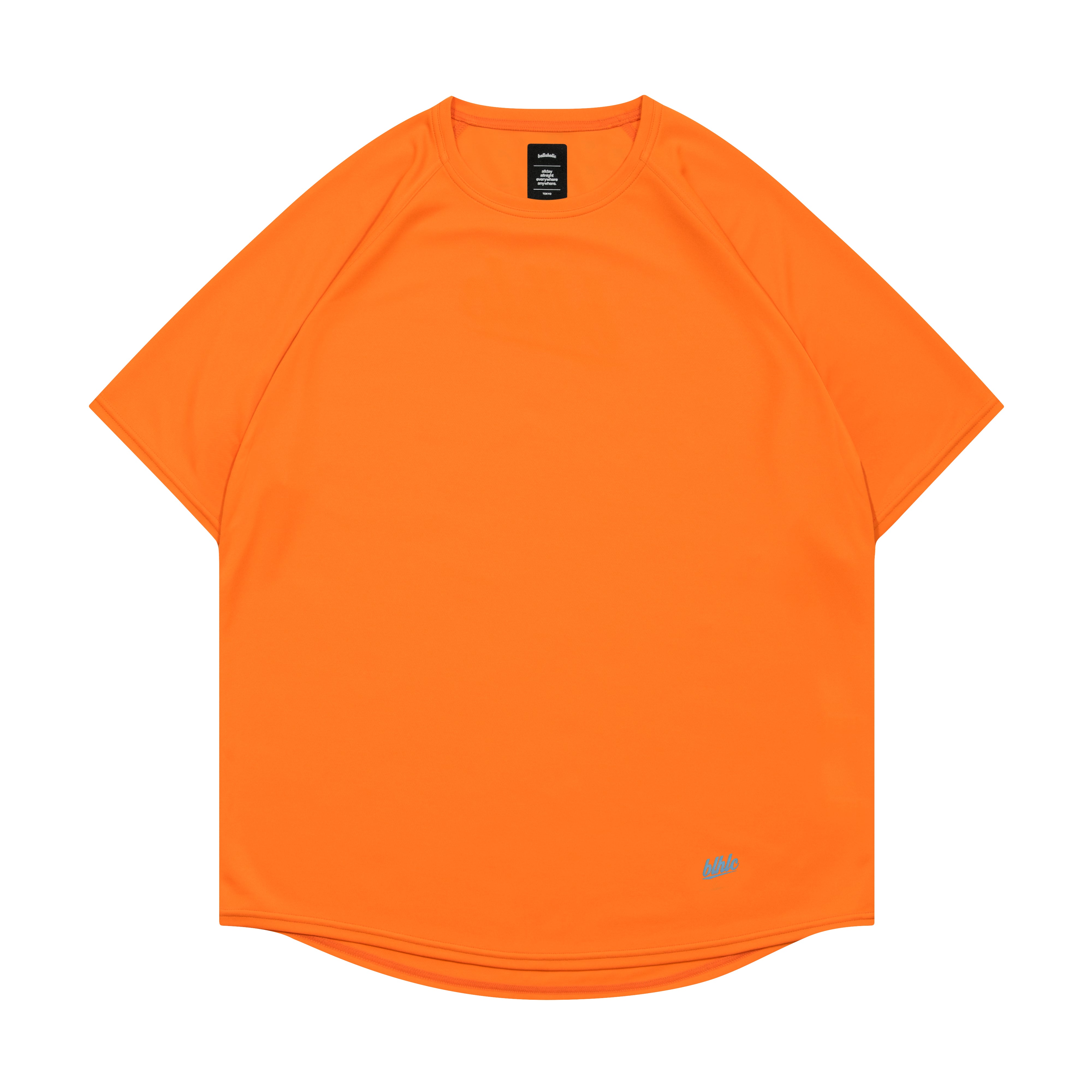 3D-Net blhlc Back Print Cool Tee (orange/mosaic blue/white