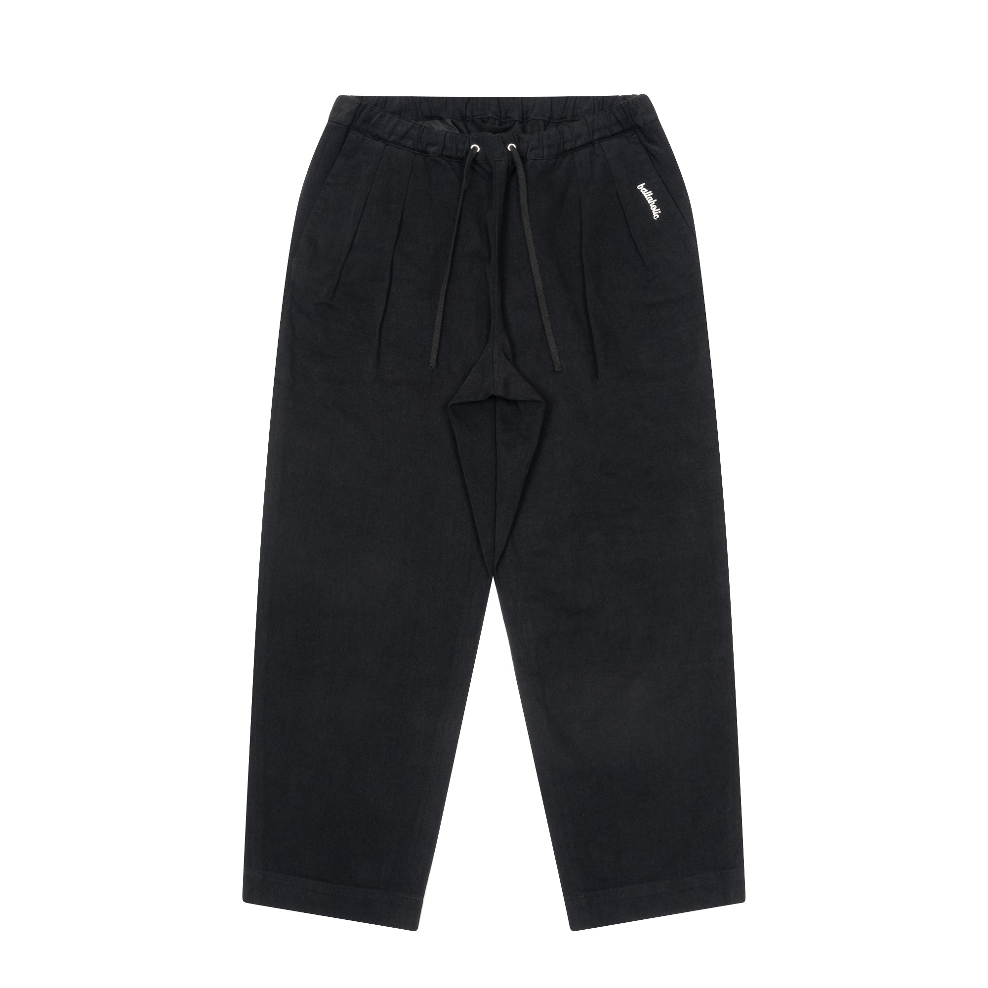 Logo Cotton City Pants (black) – ballaholicオンラインショップ