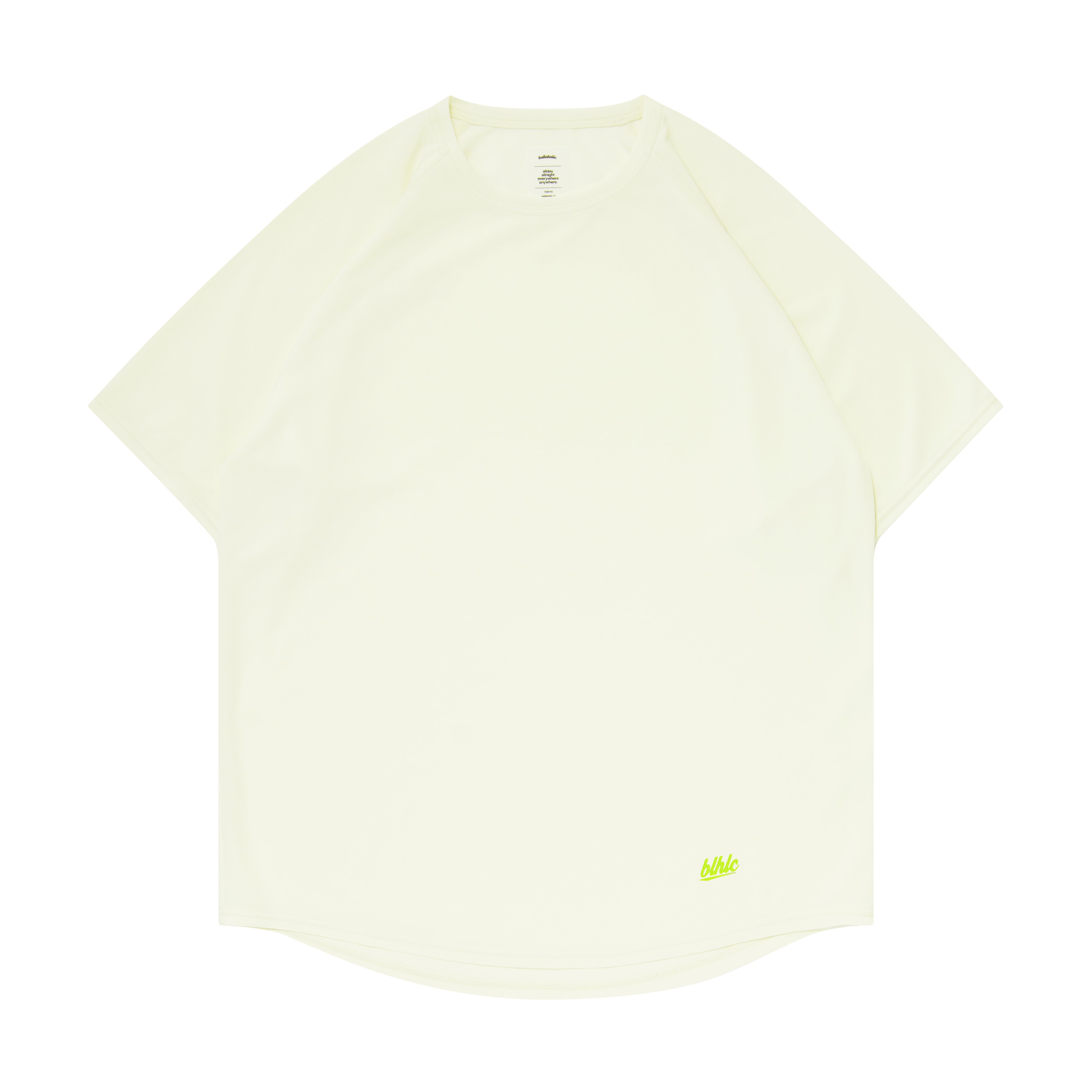 3D-Net blhlc Back Print Cool Tee (off white/lime/gray