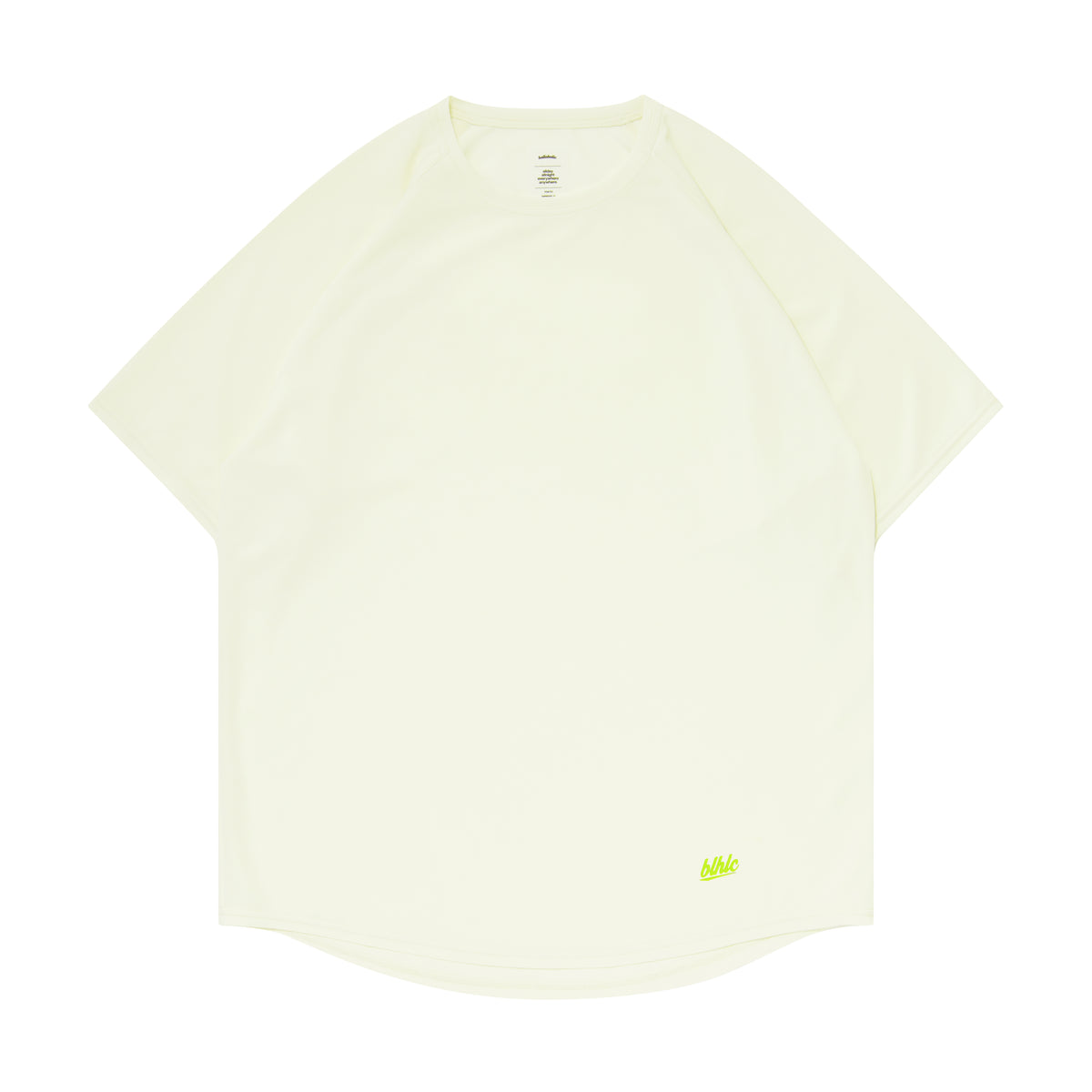 3D-Net blhlc Back Print Cool Tee (off white/lime/gray)