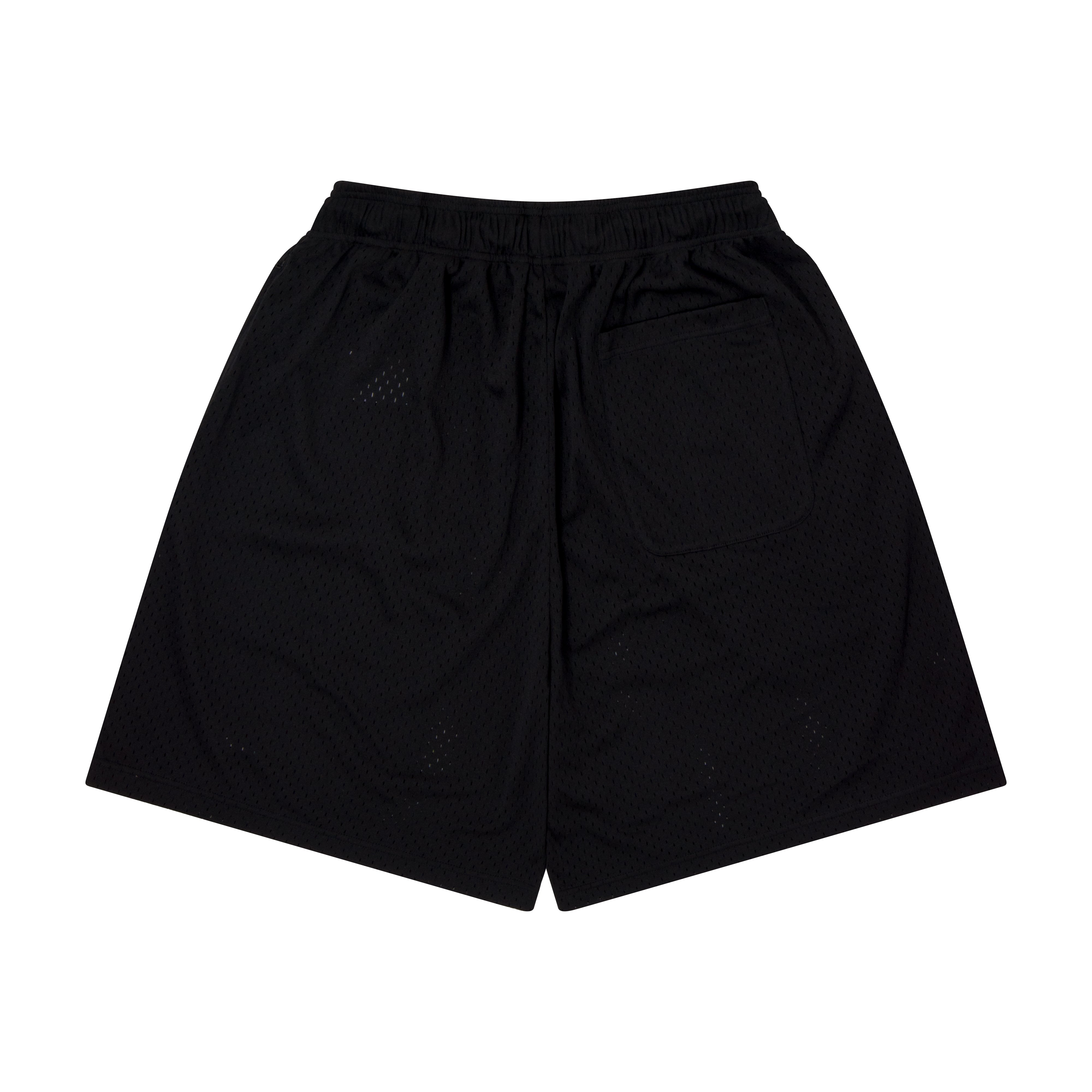 Logo Mesh Zip Shorts (black) – ballaholicオンラインショップ