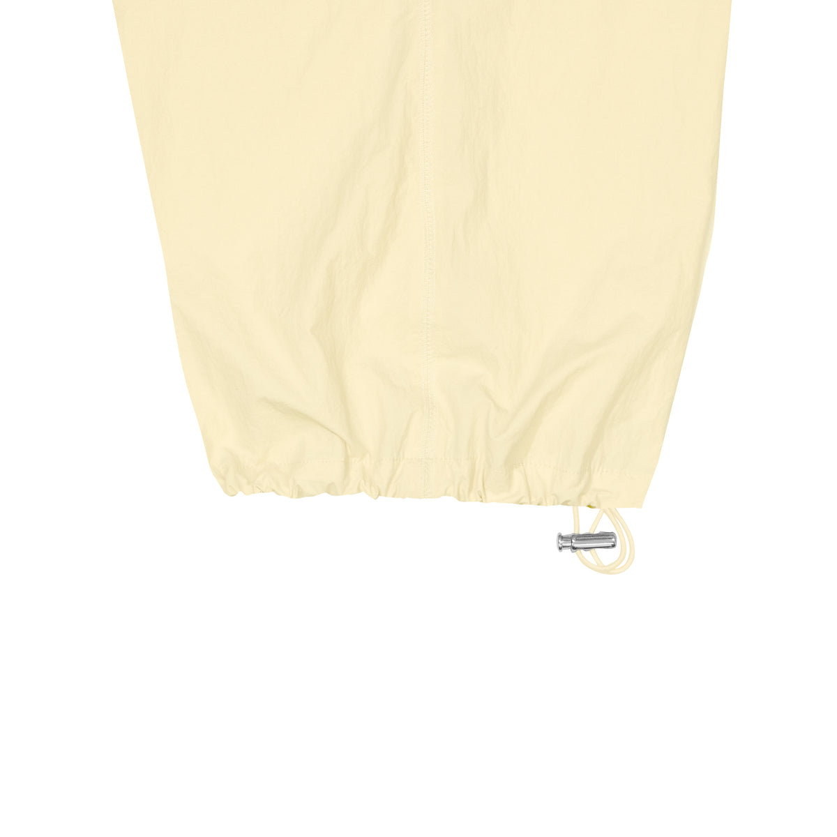 Logo Nylon Cropped Pants (ivory)